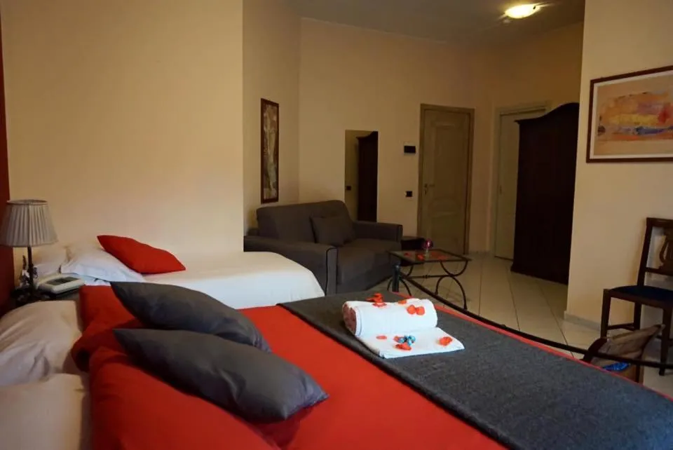 Bed in Park Hotel Paradiso