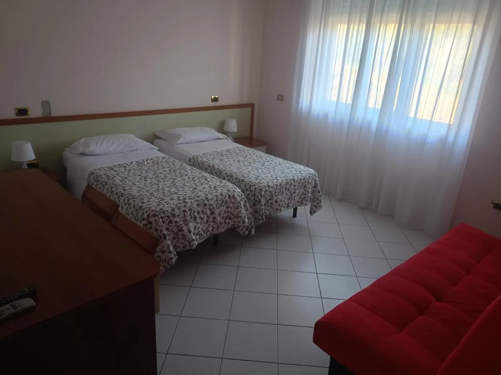 Bed in Park Hotel Paradiso