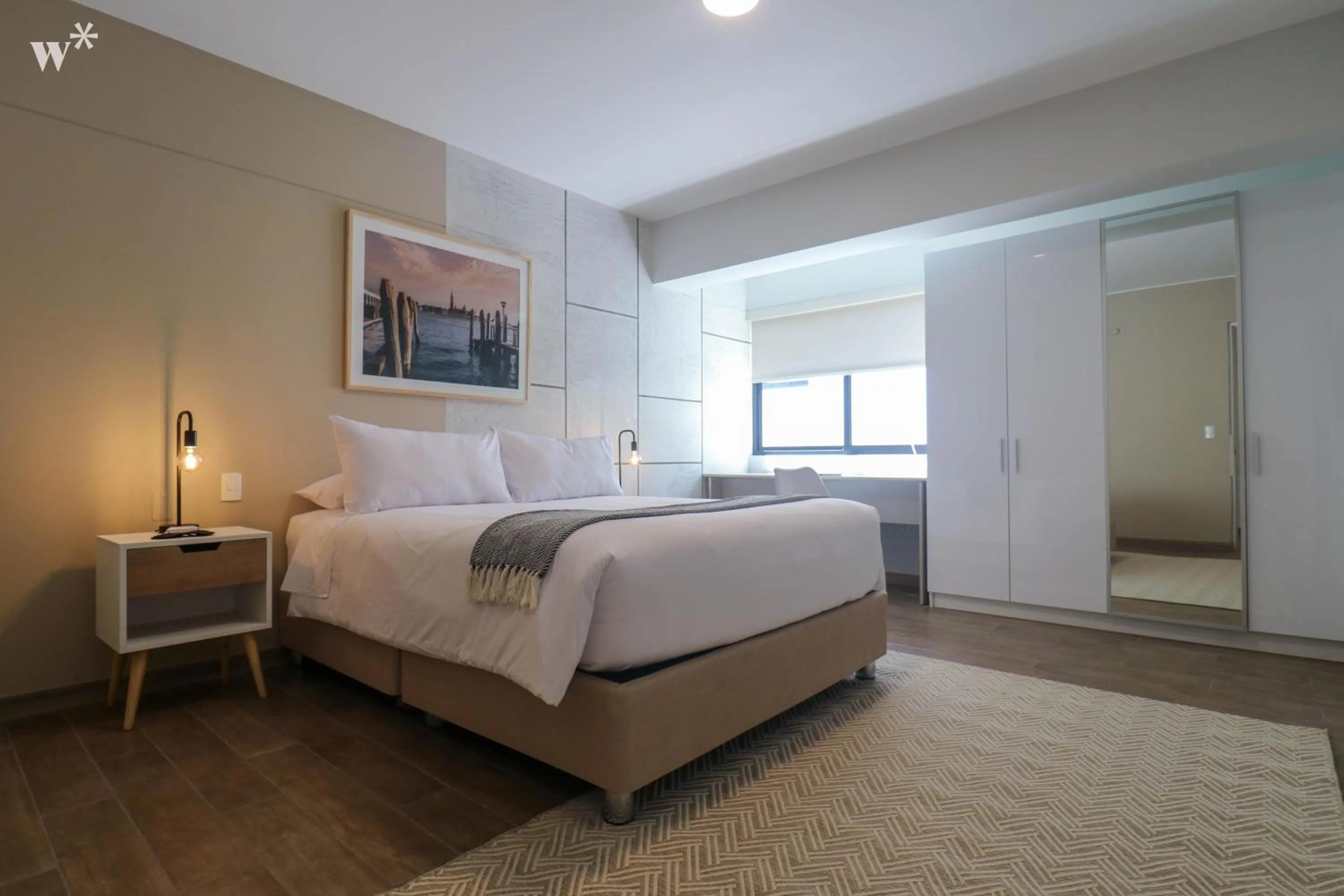 Bedroom, Bed in Wynwood Berlin in Miraflores