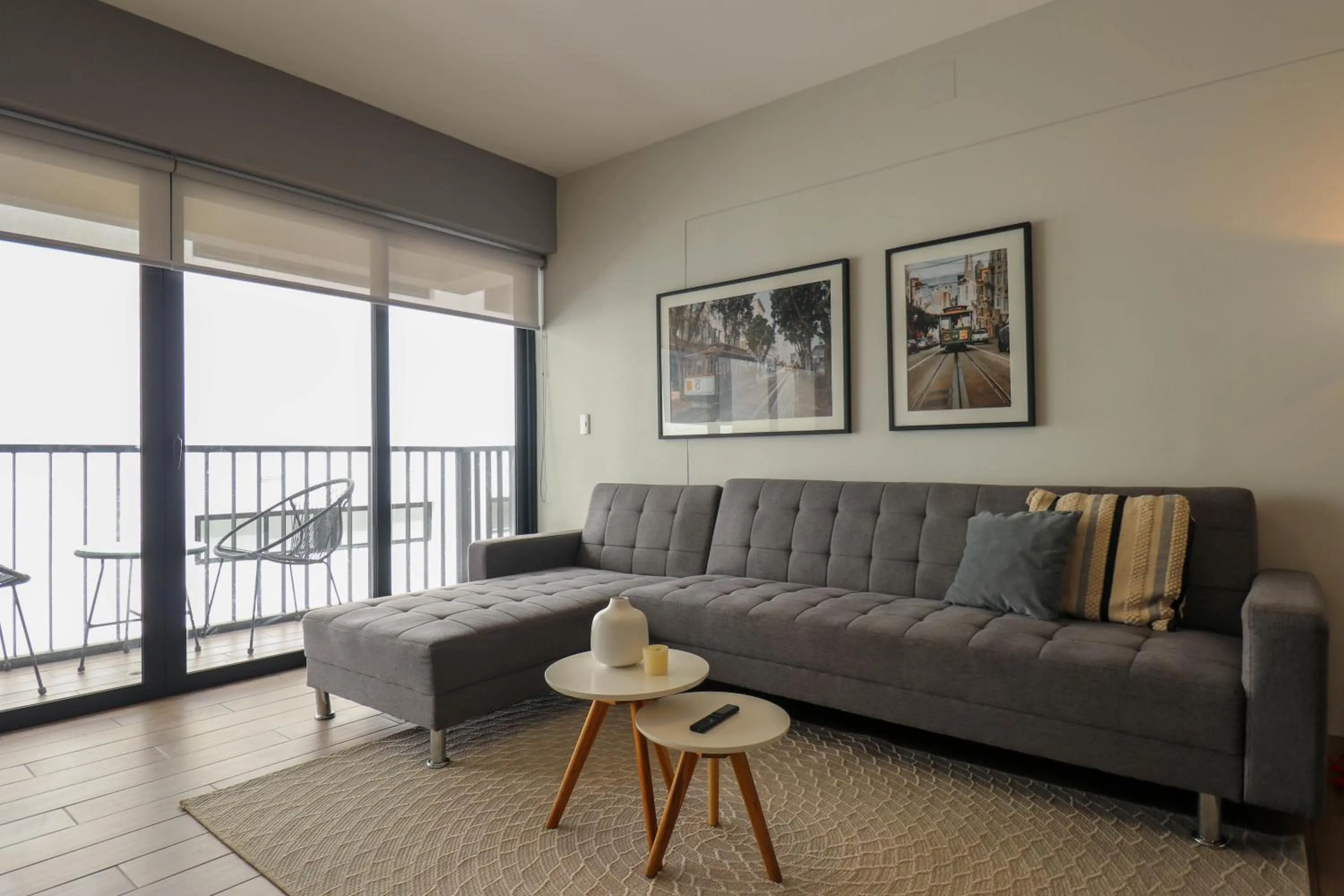 Living room in SoHo by Wynwood House