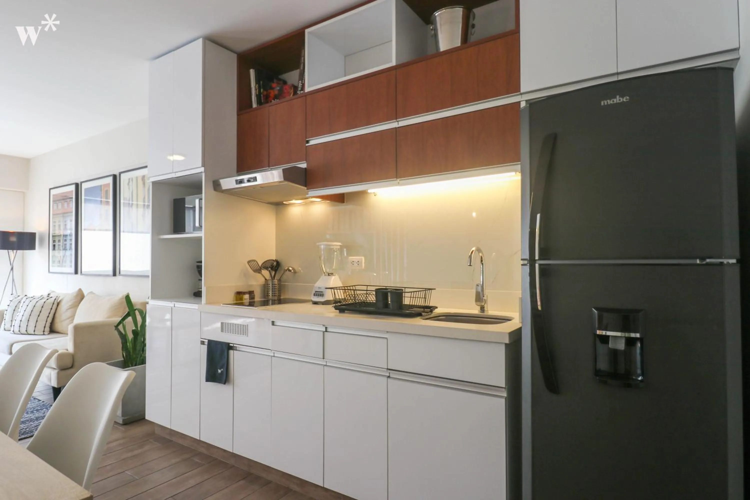 Kitchen or kitchenette in Wynwood Berlin in Miraflores