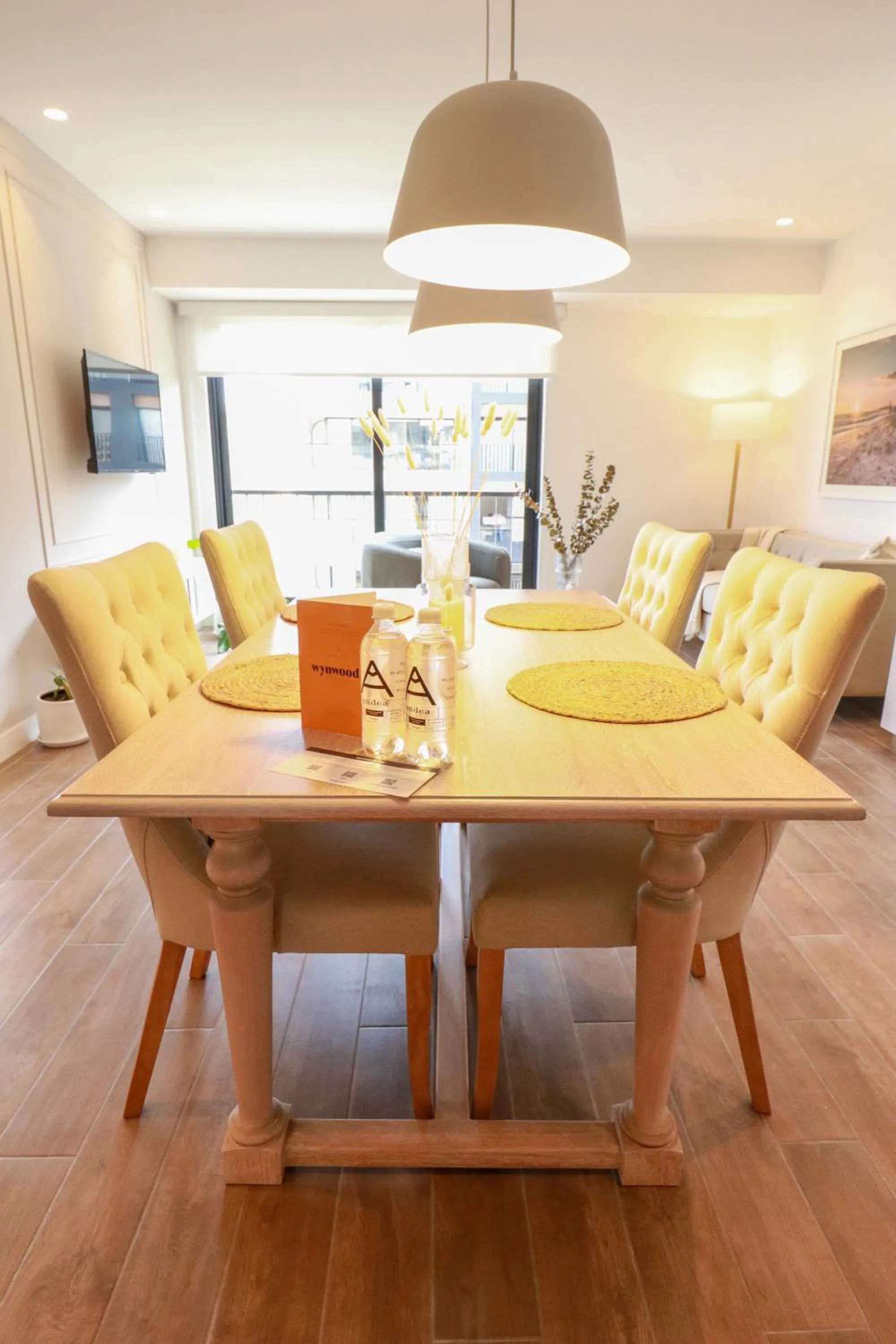 Dining area in SoHo by Wynwood House