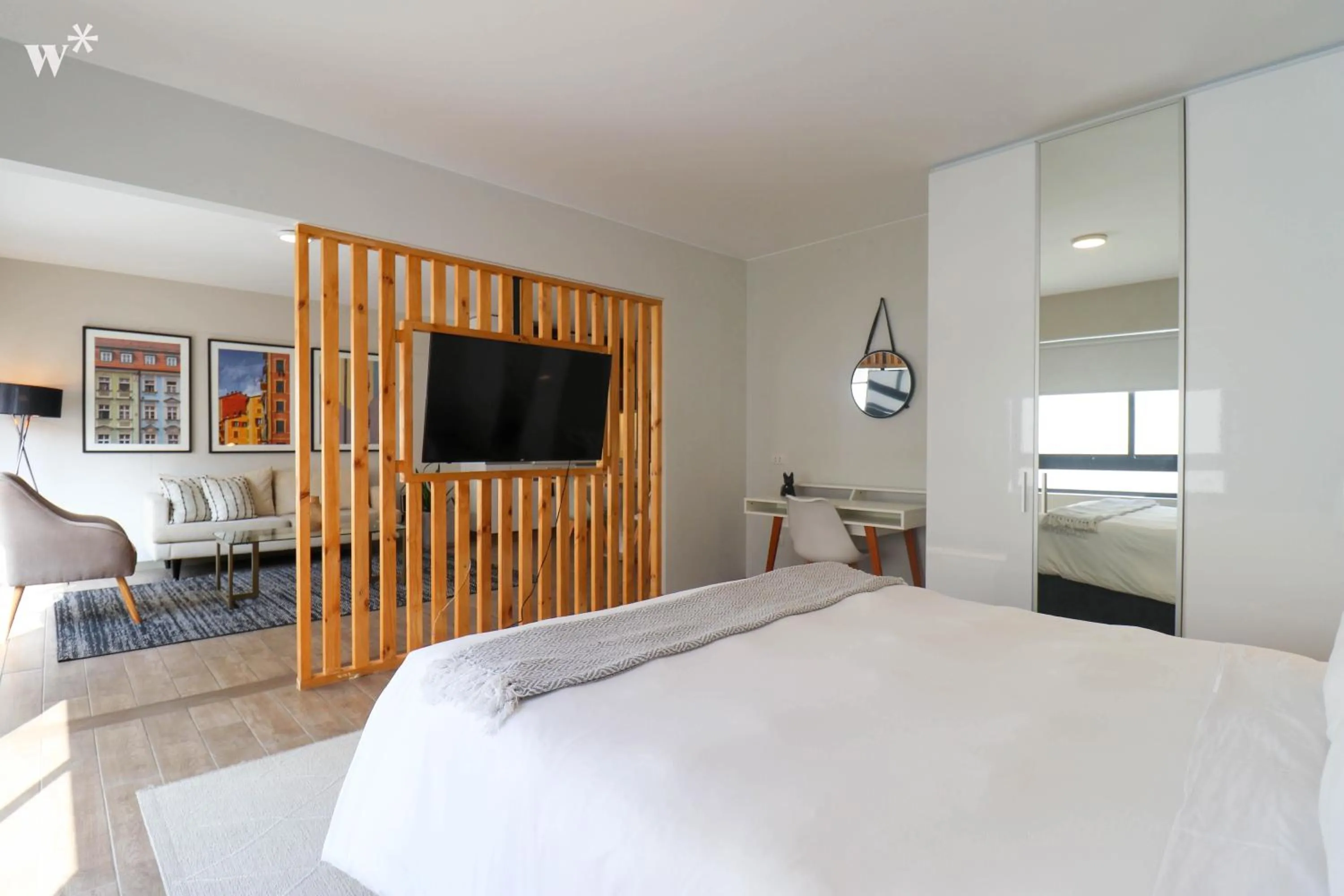 Bedroom, Bed in Wynwood Berlin in Miraflores