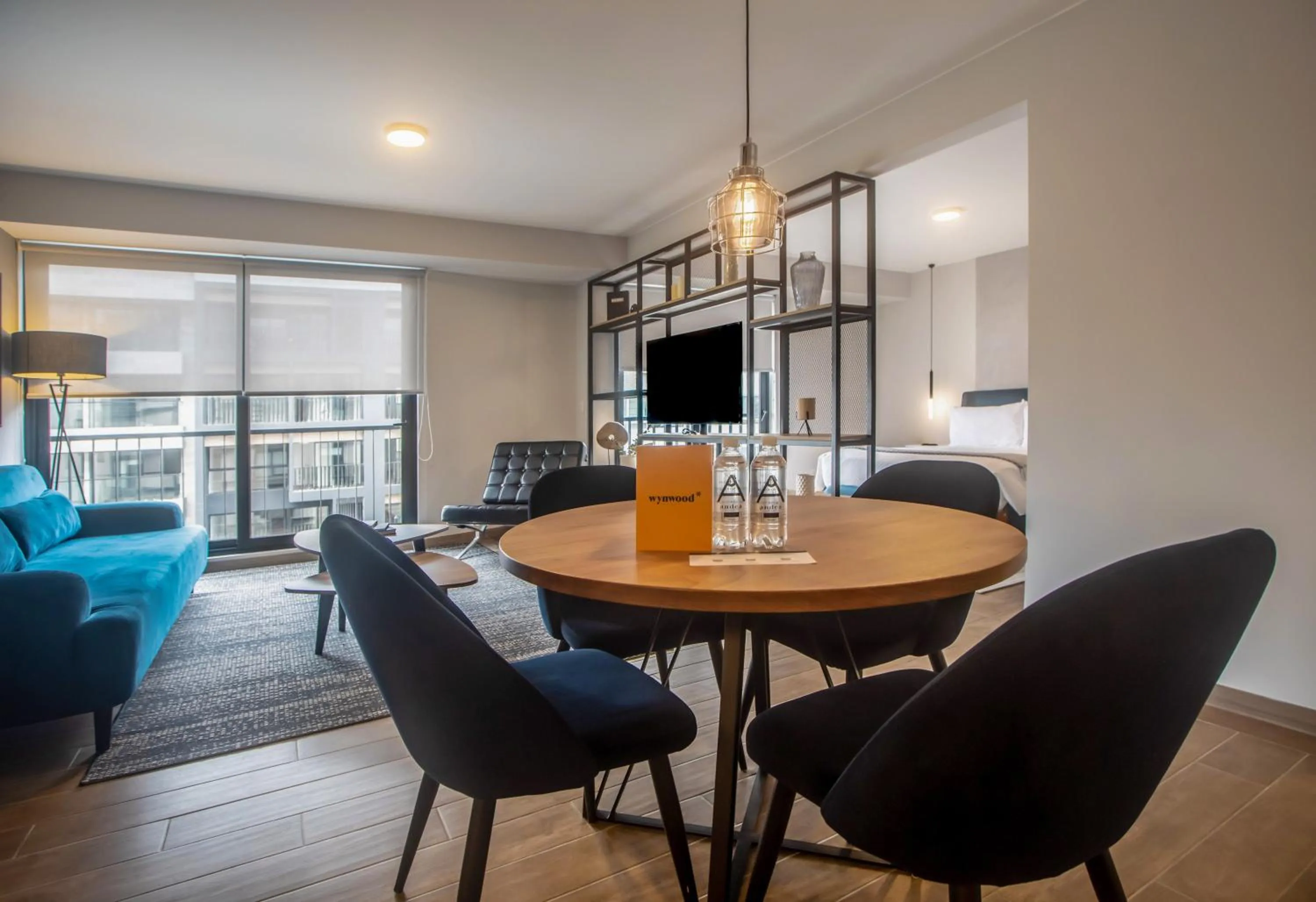 Dining area in SoHo by Wynwood House