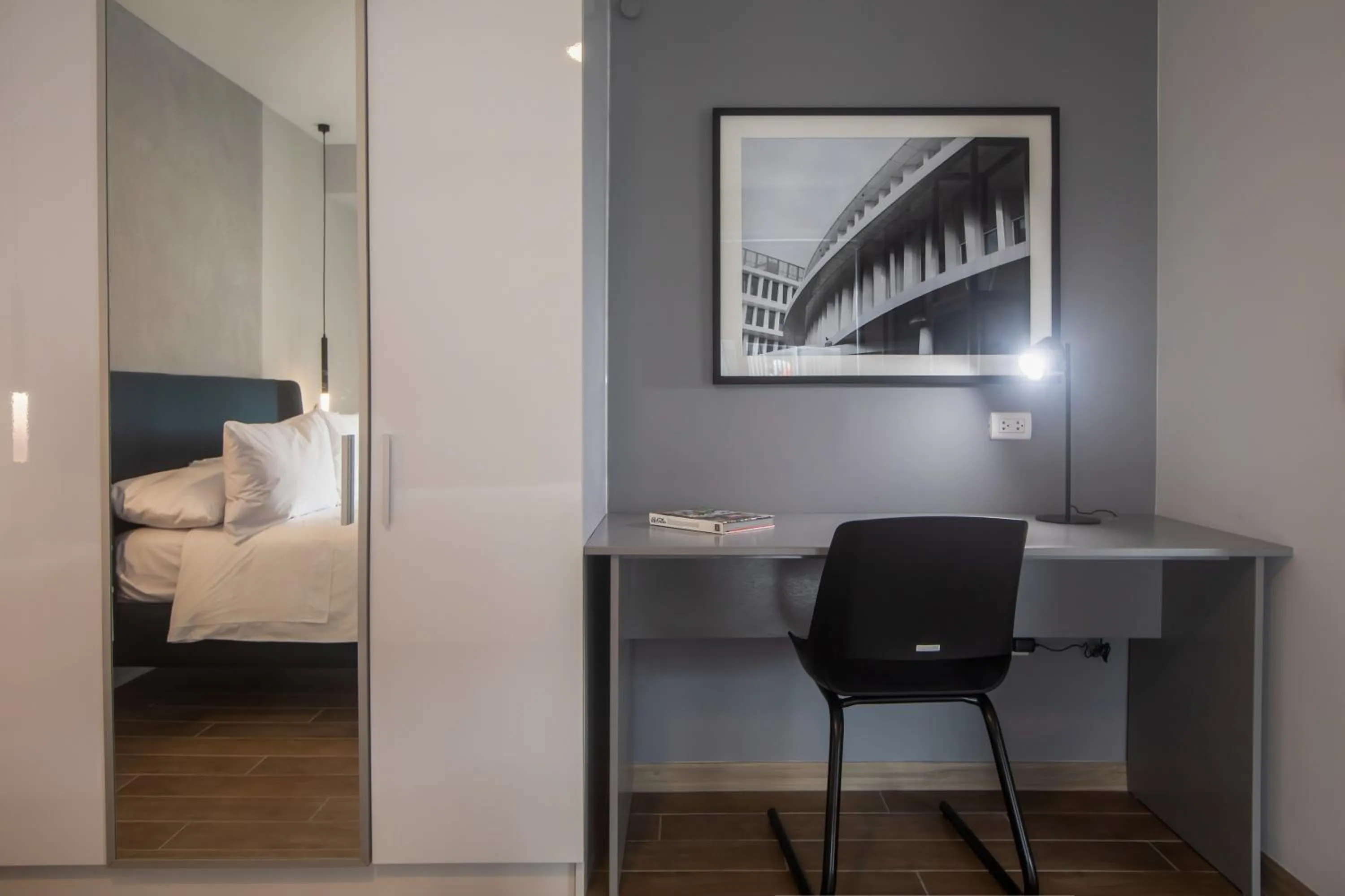 Seating area, Bed in SoHo by Wynwood House