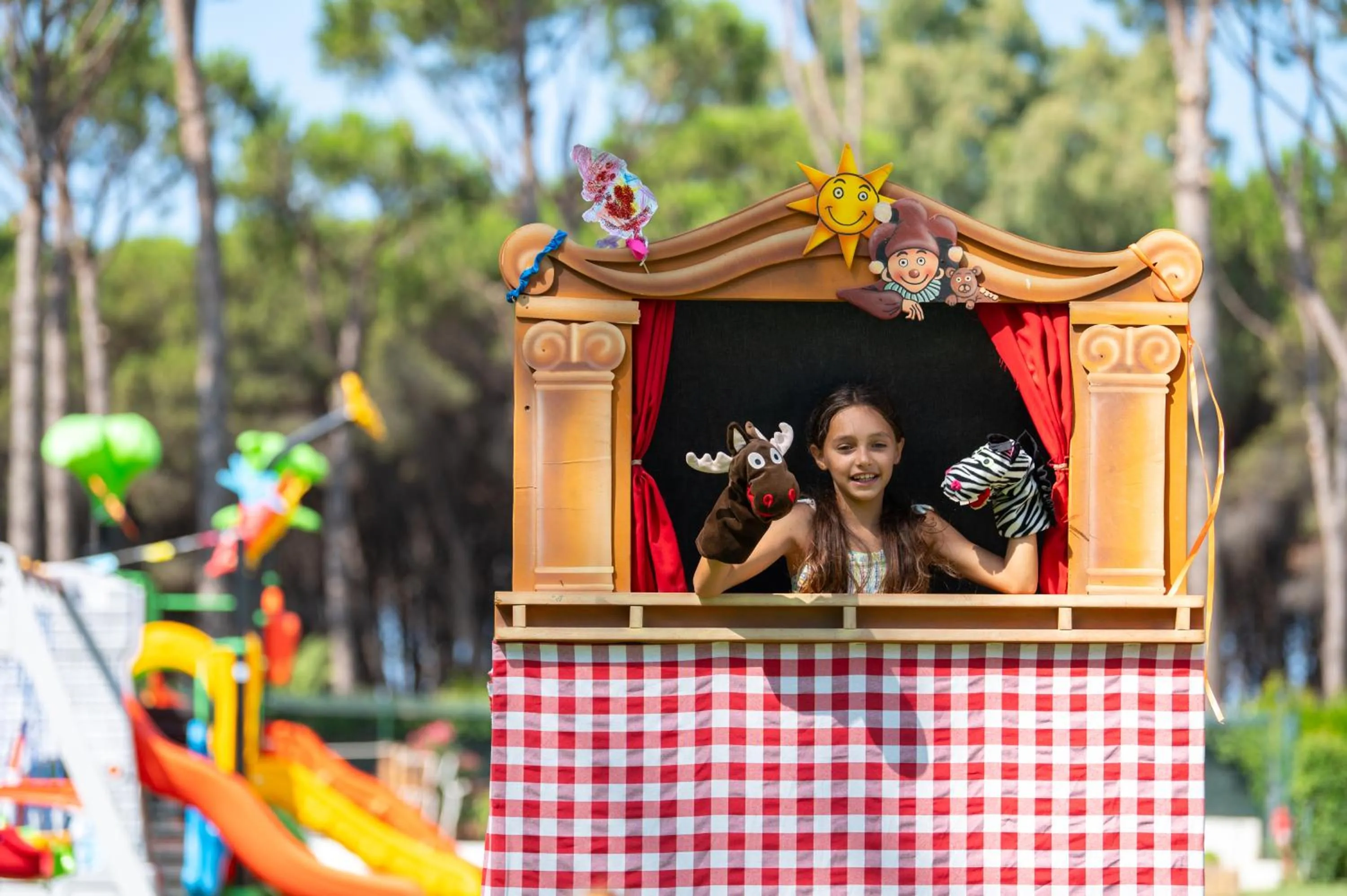 children in Oleandri Resort Paestum