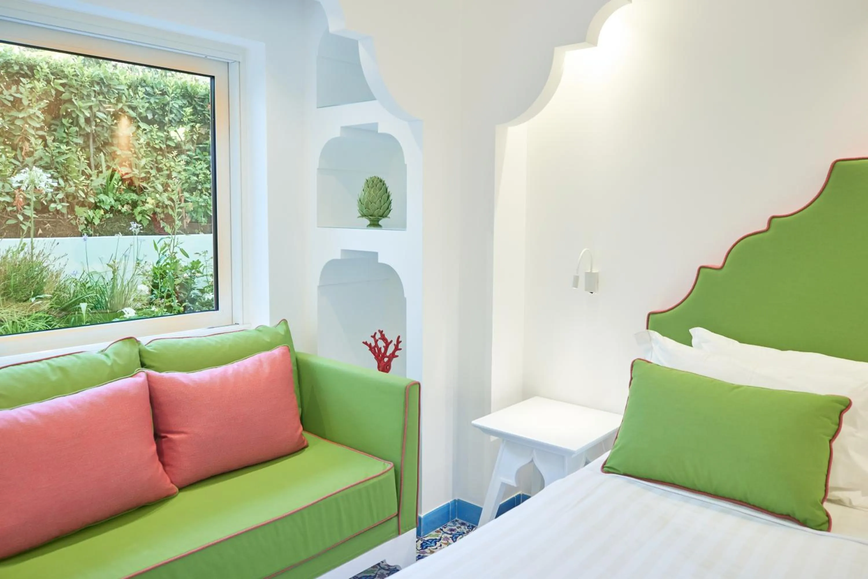 Bedroom, Bed in Oleandri Resort Paestum