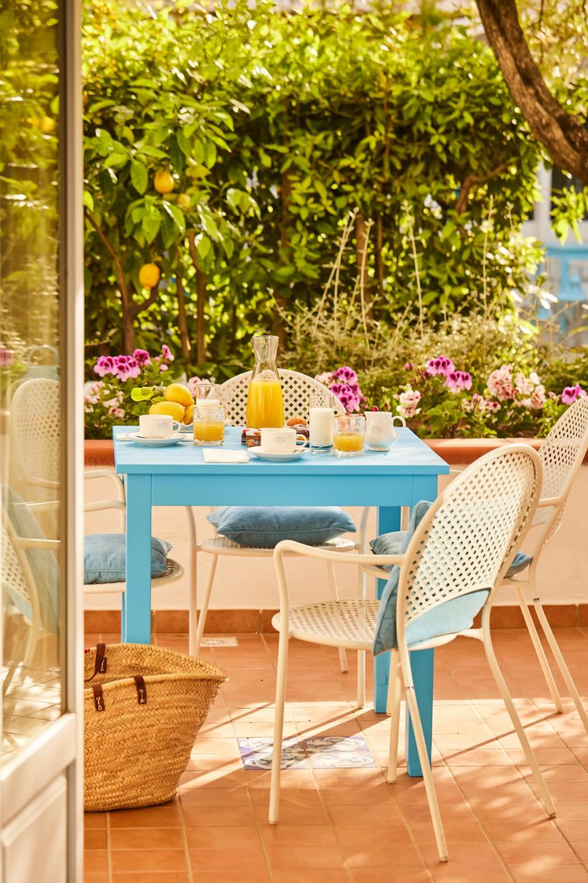 Patio in Oleandri Resort Paestum