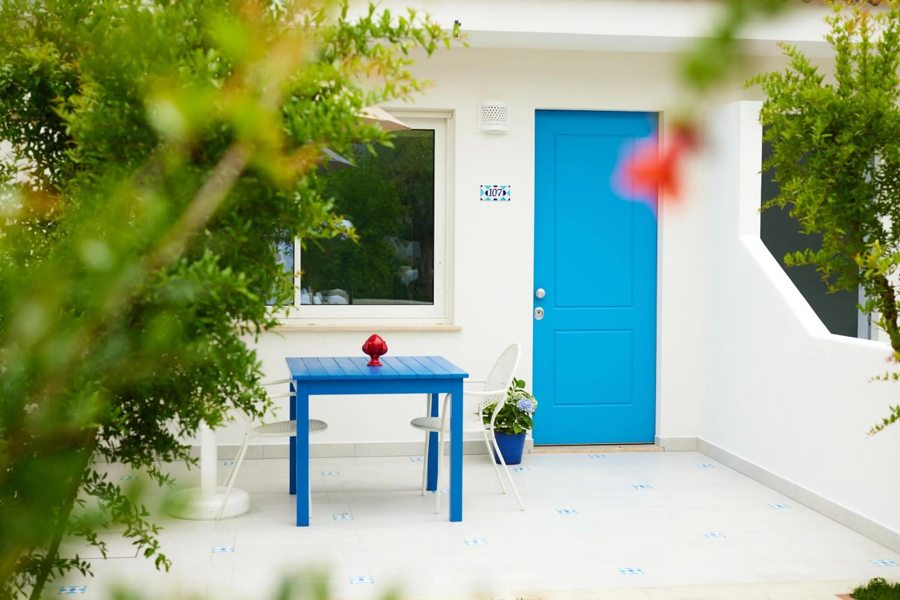 Patio in Oleandri Resort Paestum