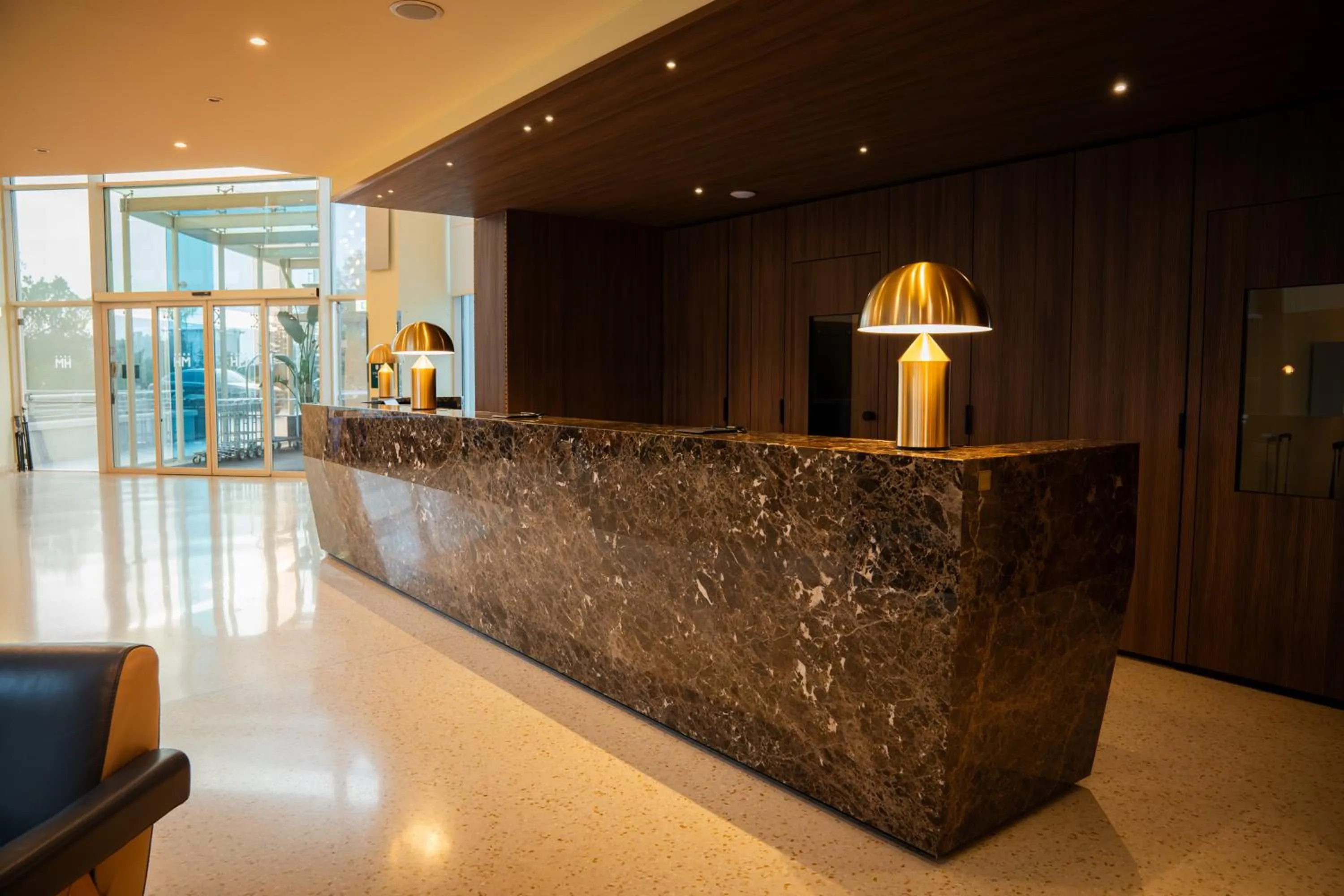 Lobby or reception in UNA HOTELS MH Matera