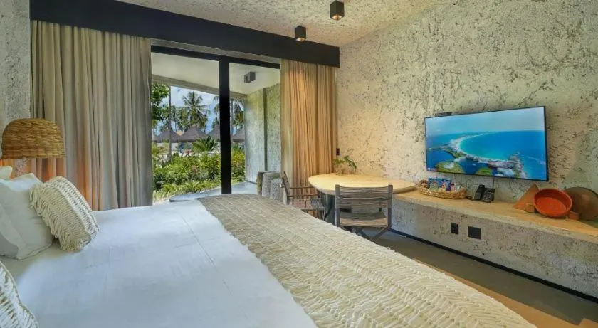 Bed in Tuju Boutique Hotel