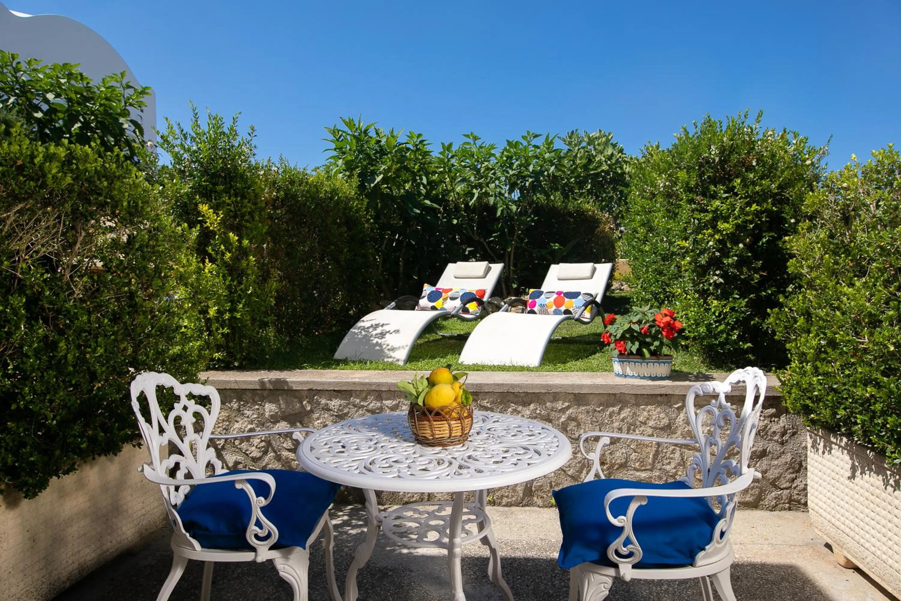 Garden in Hotel Al Mulino