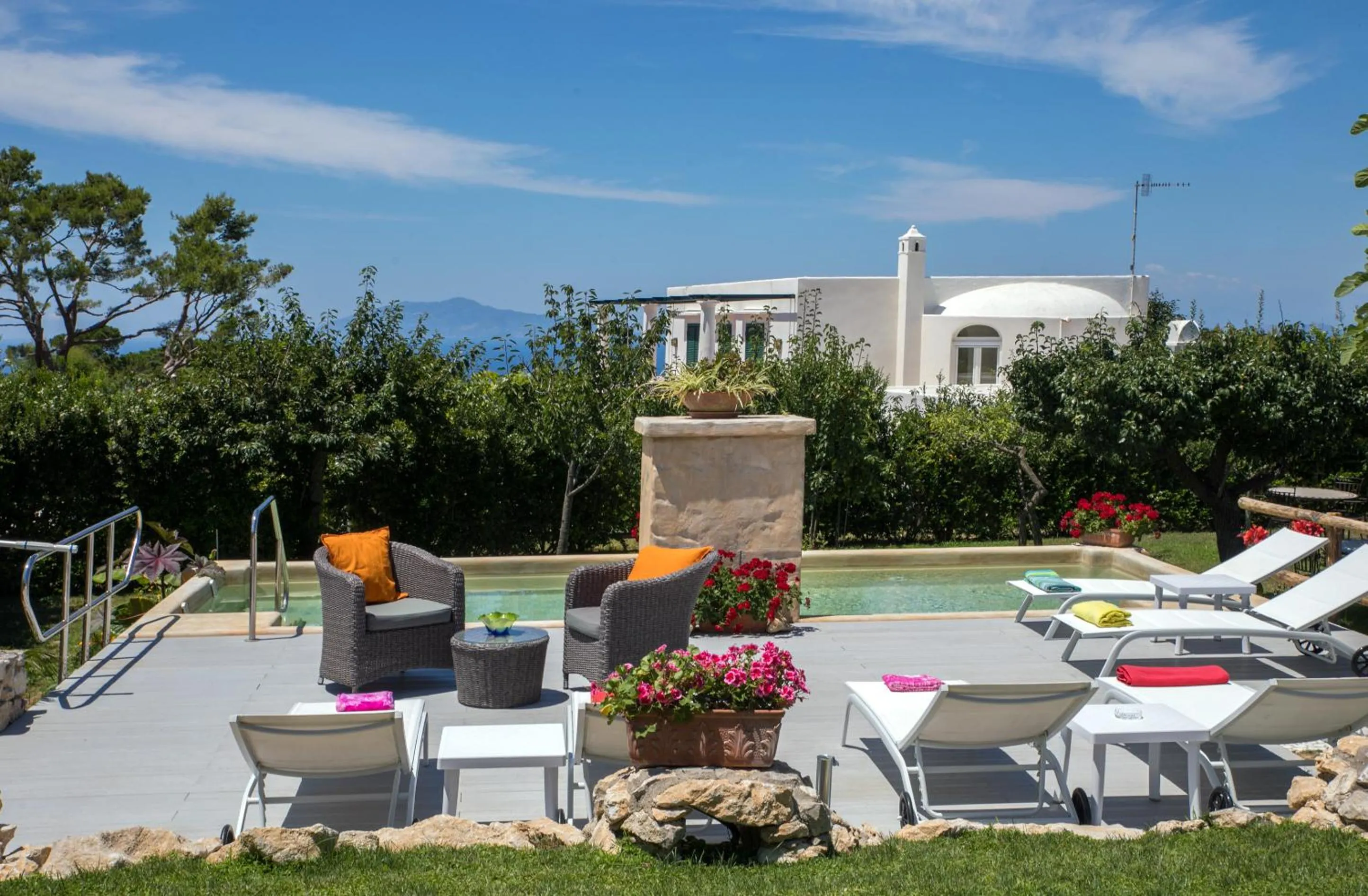 Garden in Hotel Al Mulino