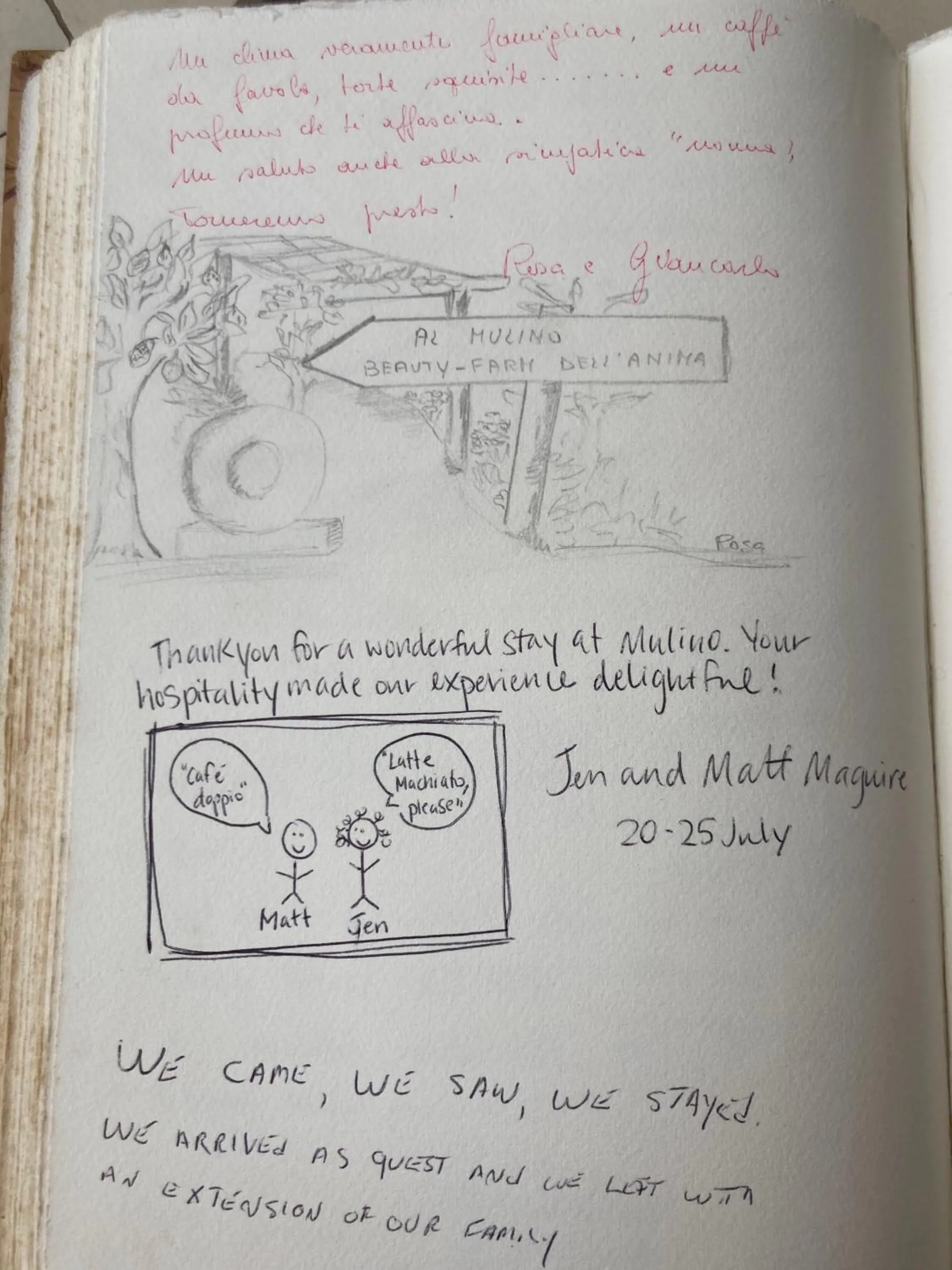 Decorative detail in Hotel Al Mulino - Mediterranean Hideaway