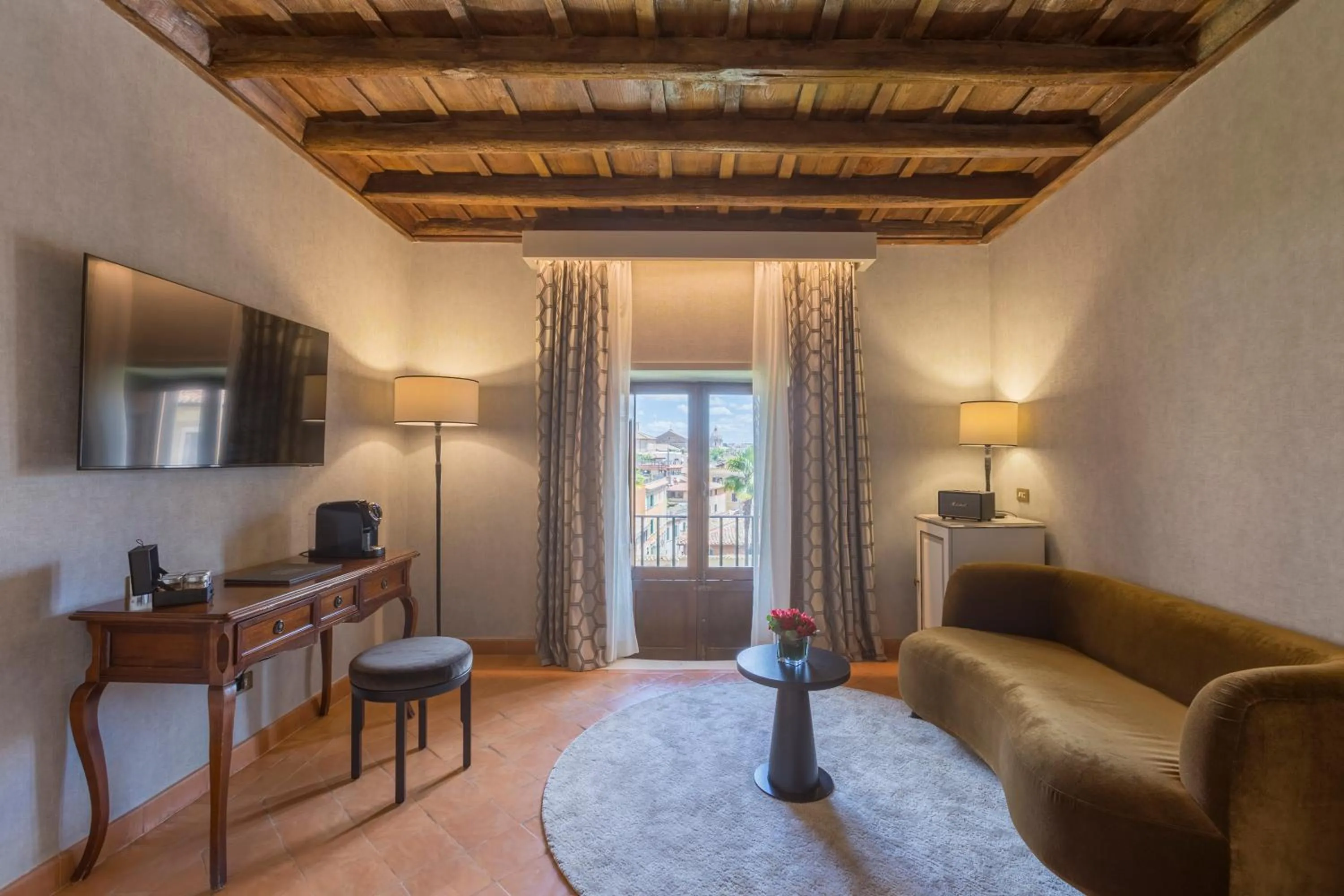 Seating area in Donna Camilla Savelli - VRetreats