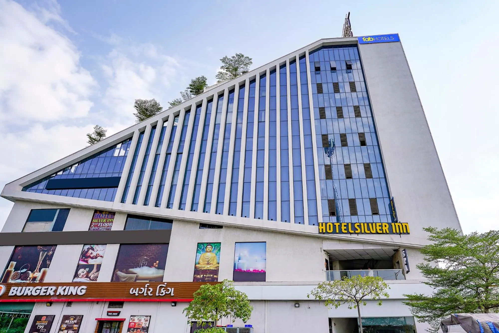 Property building in FabHotel Silver Inn