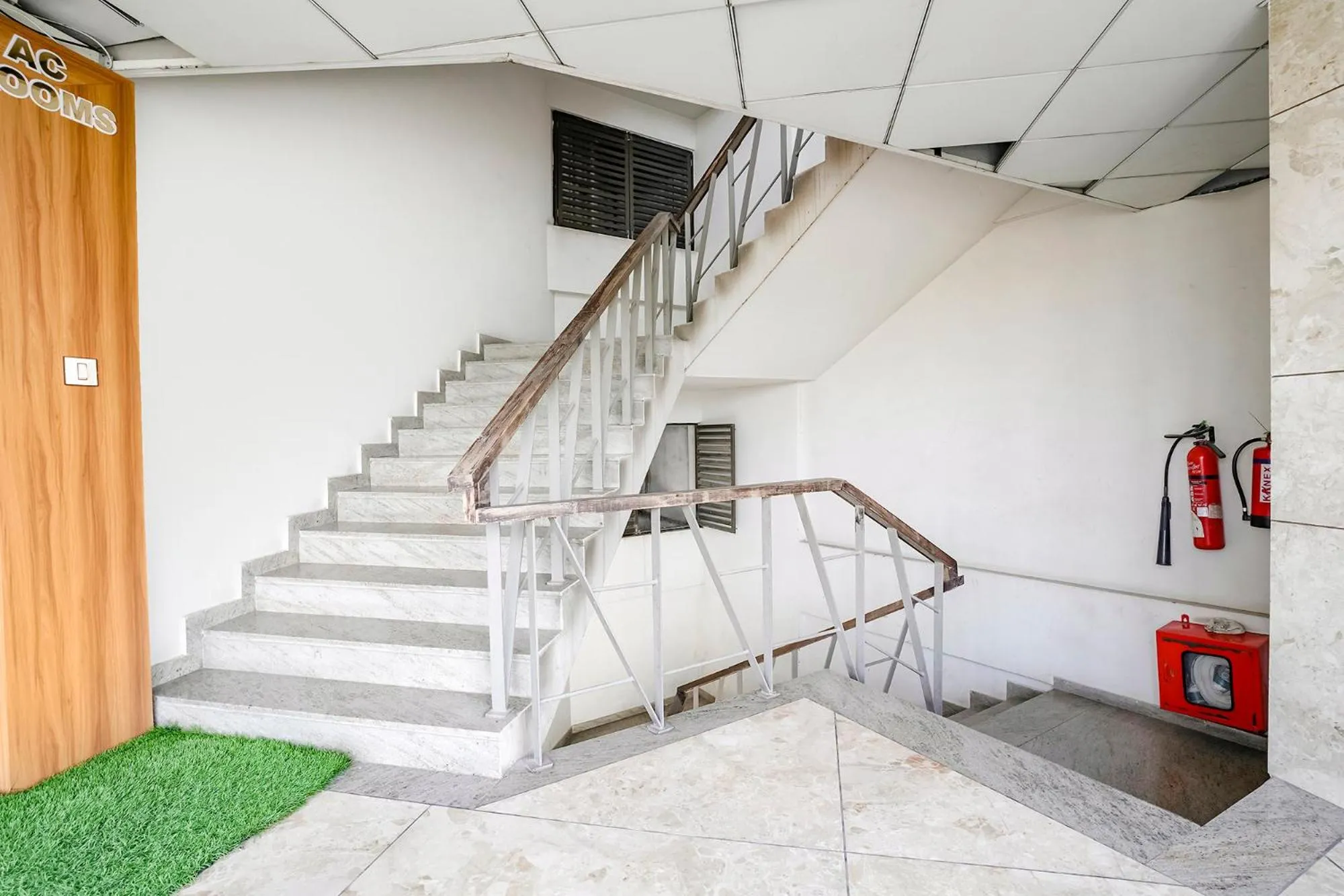 Lobby or reception in FabHotel Silver Inn