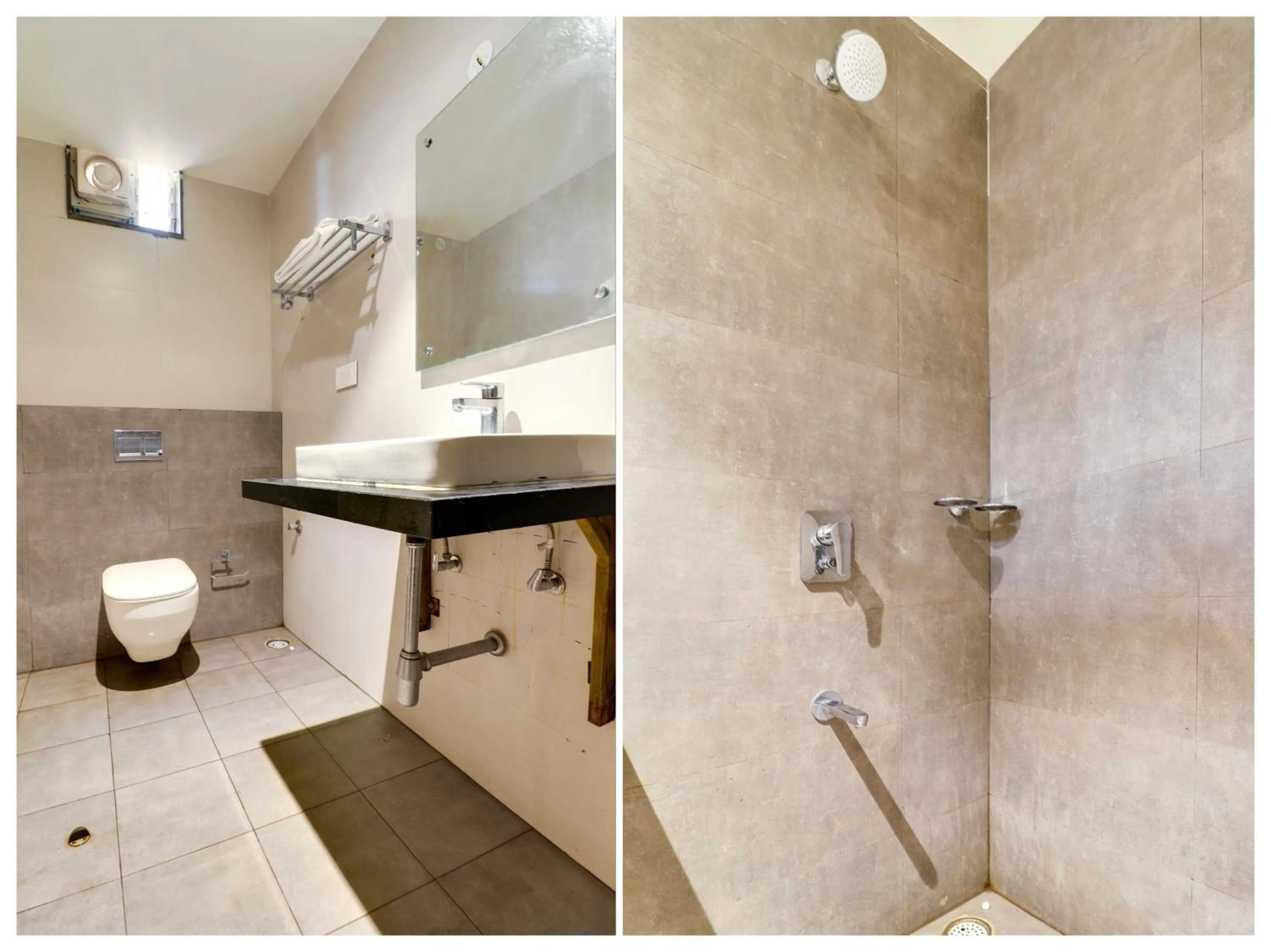 Bathroom in Super Townhouse RCC Lamps