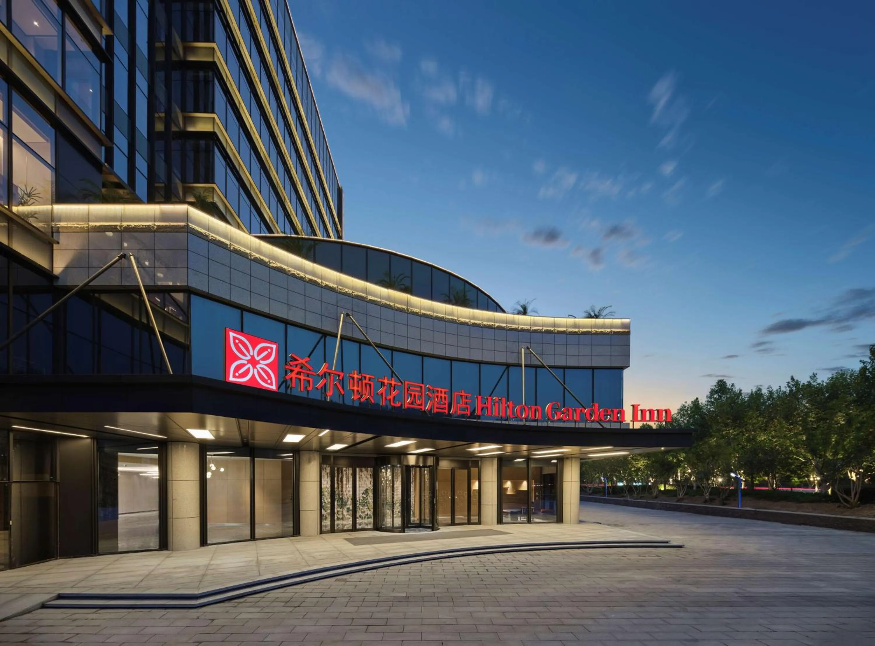 Property building in Hilton Garden Inn Huzhou Anji Phoenix Mountain