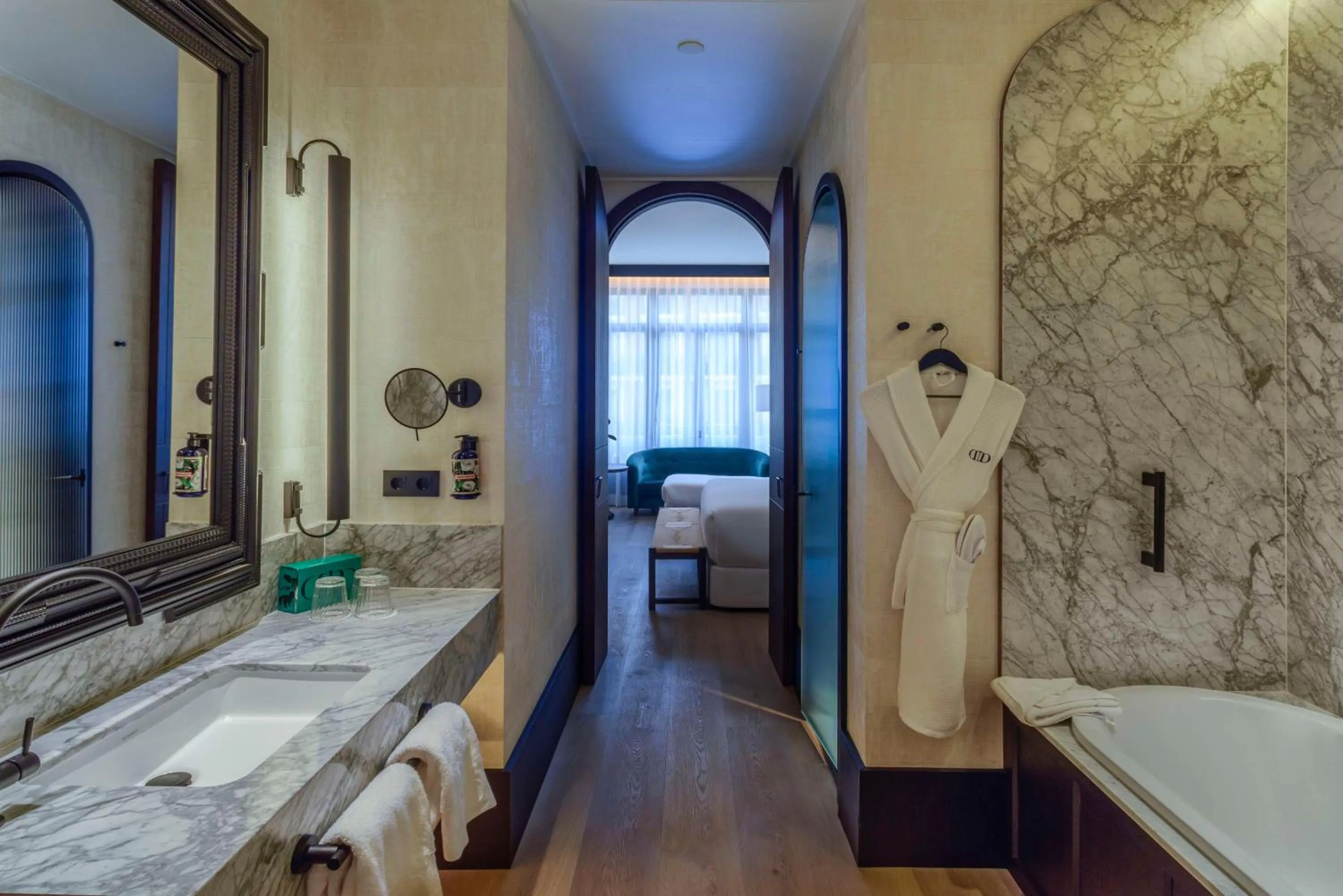 Photo of the whole room, Bed in Hotel Montera Madrid, Curio Collection By Hilton