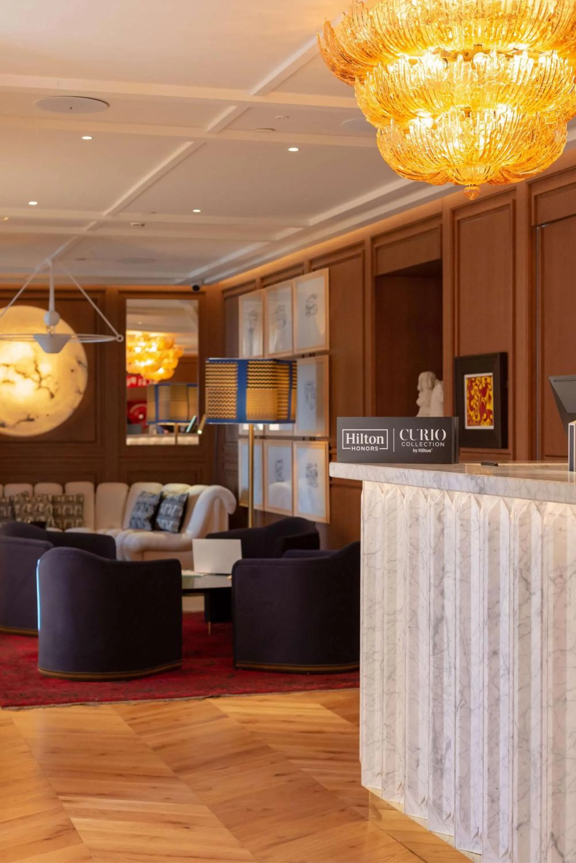 Lobby or reception in Hotel Montera Madrid, Curio Collection By Hilton