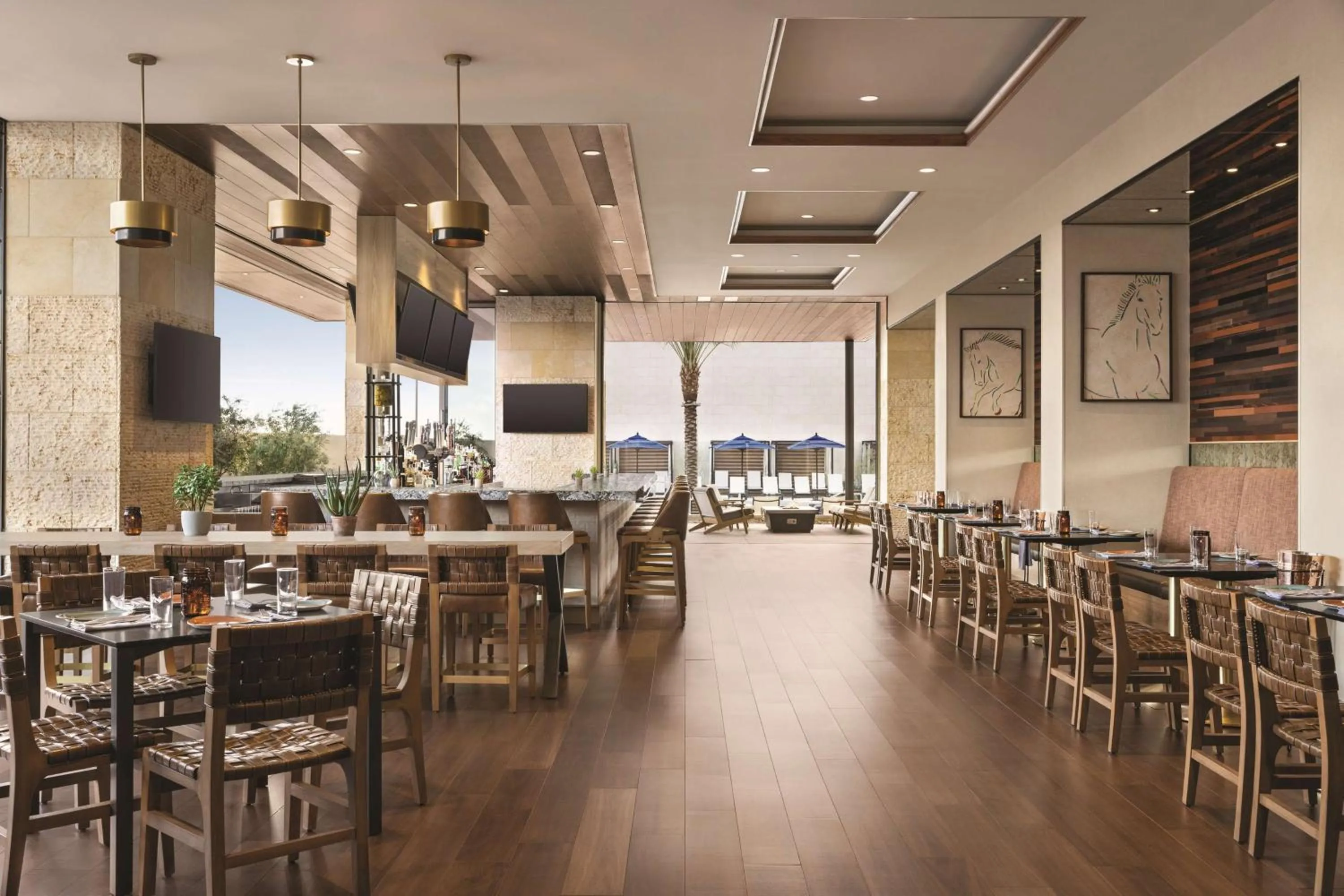 Restaurant/places to eat in Hilton North Scottsdale At Cavasson
