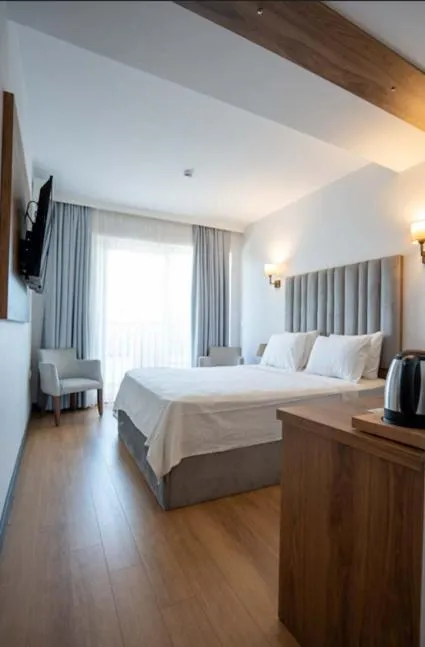 Bed in Lake Life Hotel