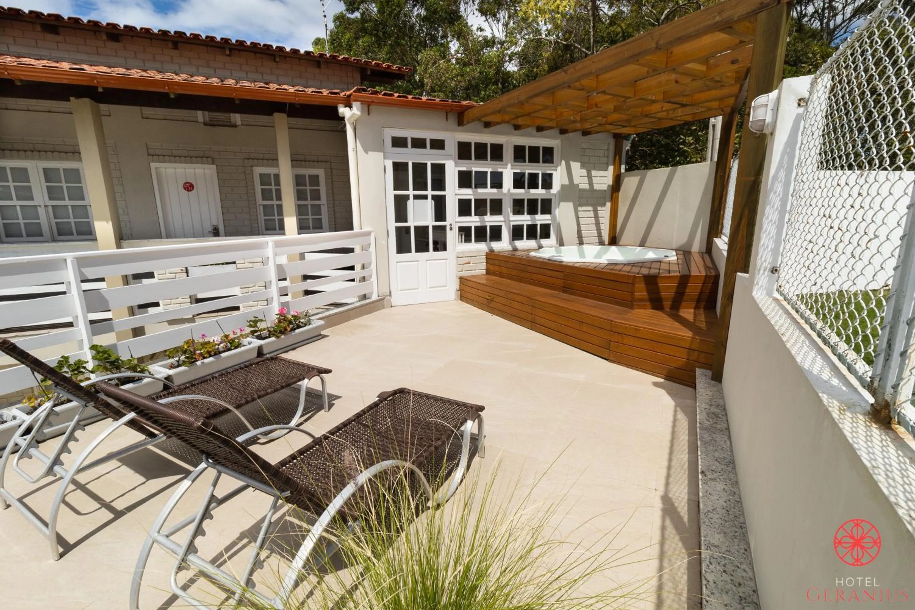Hot Tub in Hotel Geranius Ingleses