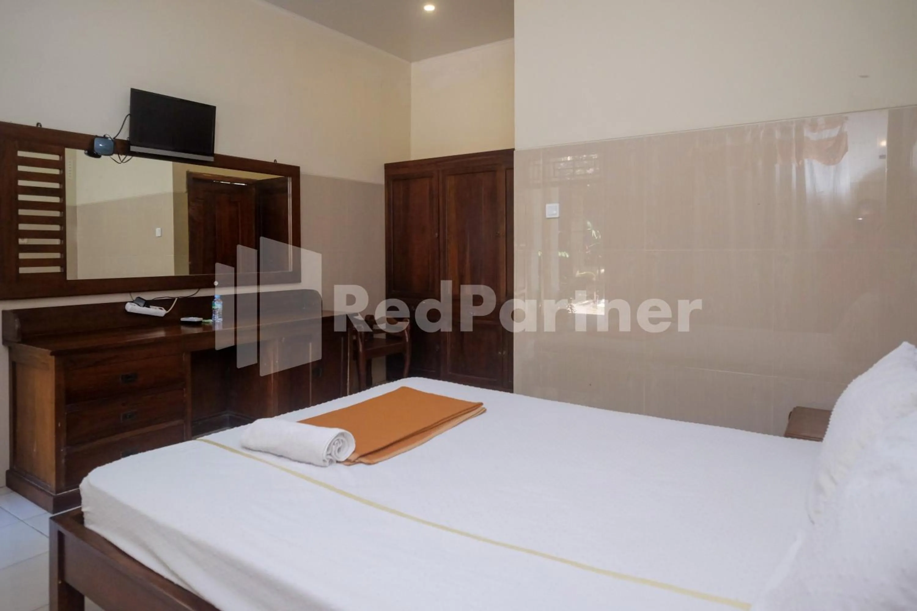 Bed in Wisma Garuda Syariah Condoongcatur Mitra RedDoorz