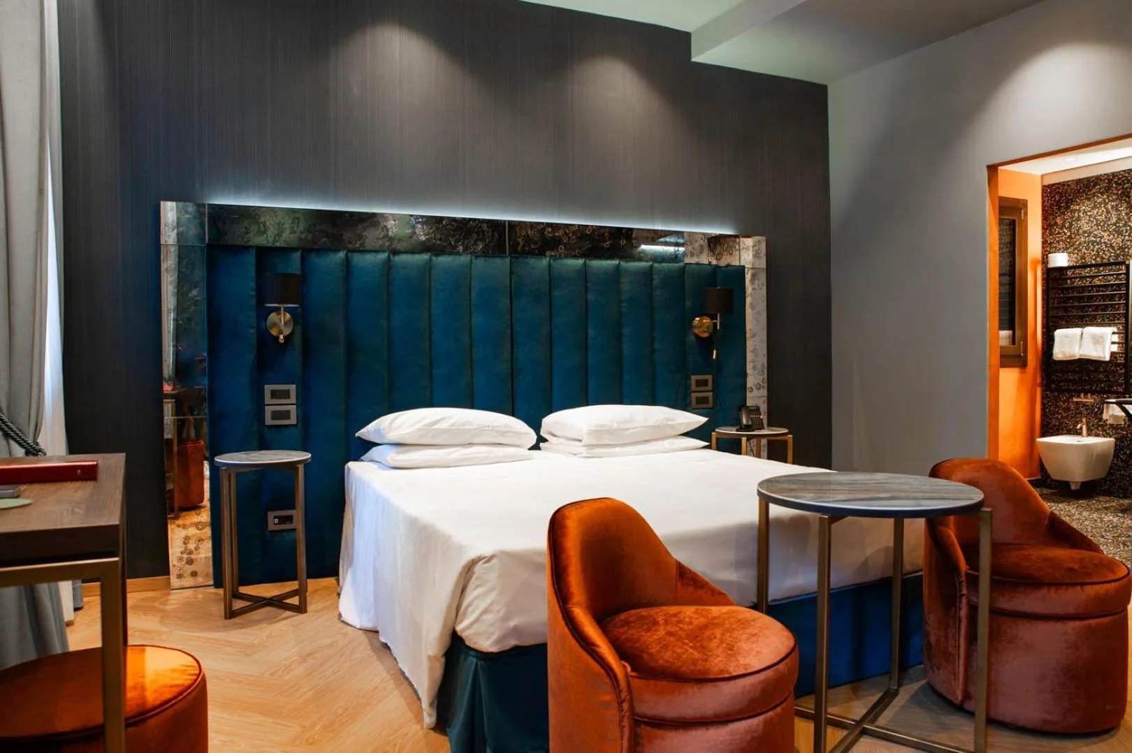 Bedroom, Bed in Hotel Campiello