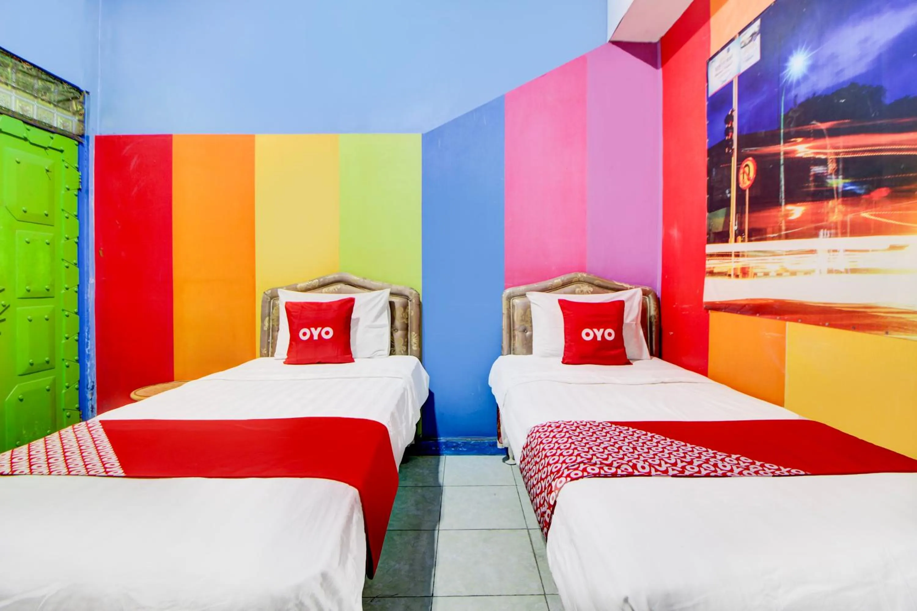 Bedroom, Bed in Oyo 91601 Pelemkecut Double Degree Syariah