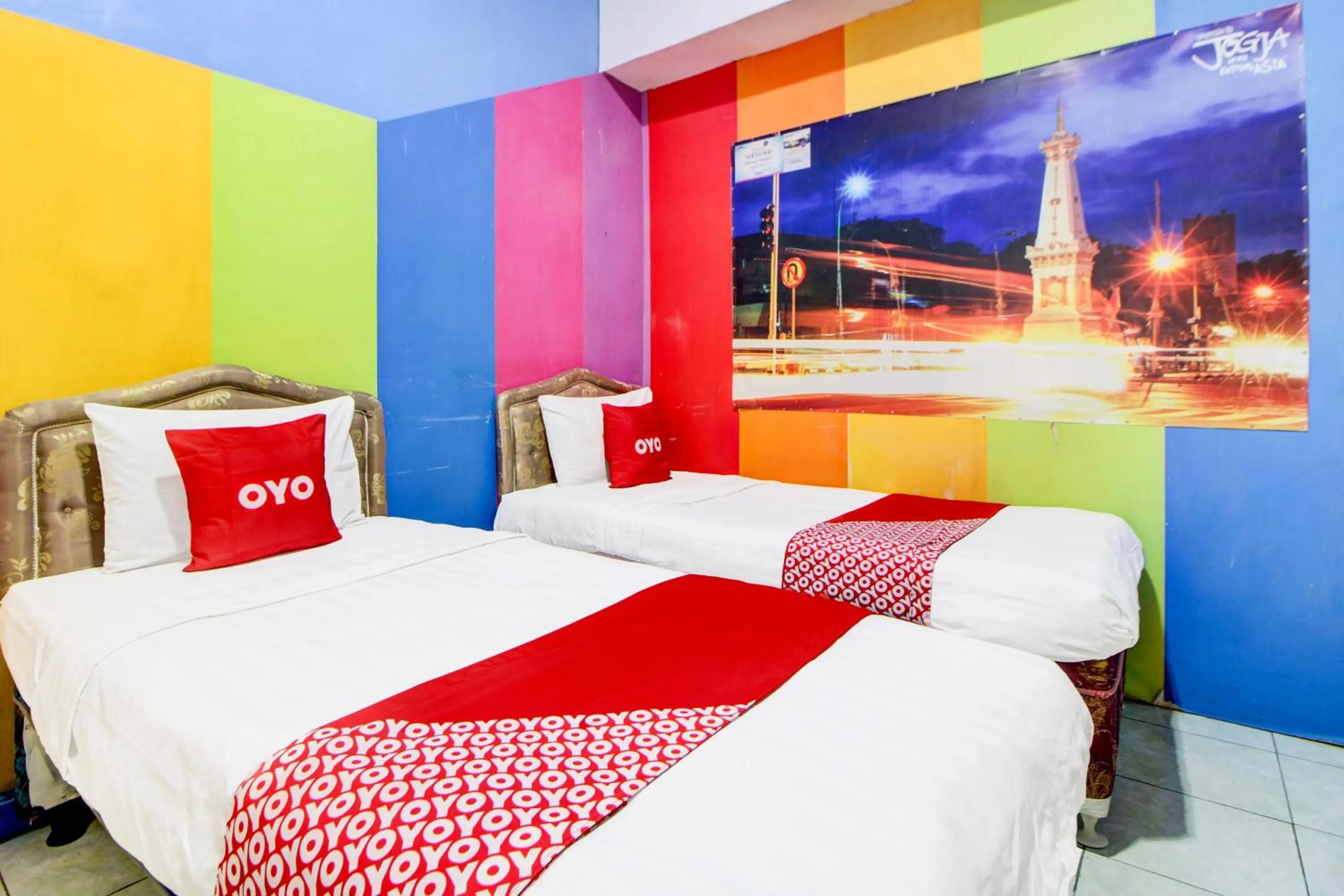 Bedroom, Bed in Hotel O Seturan Near Ugm Formerly Palem Kecut