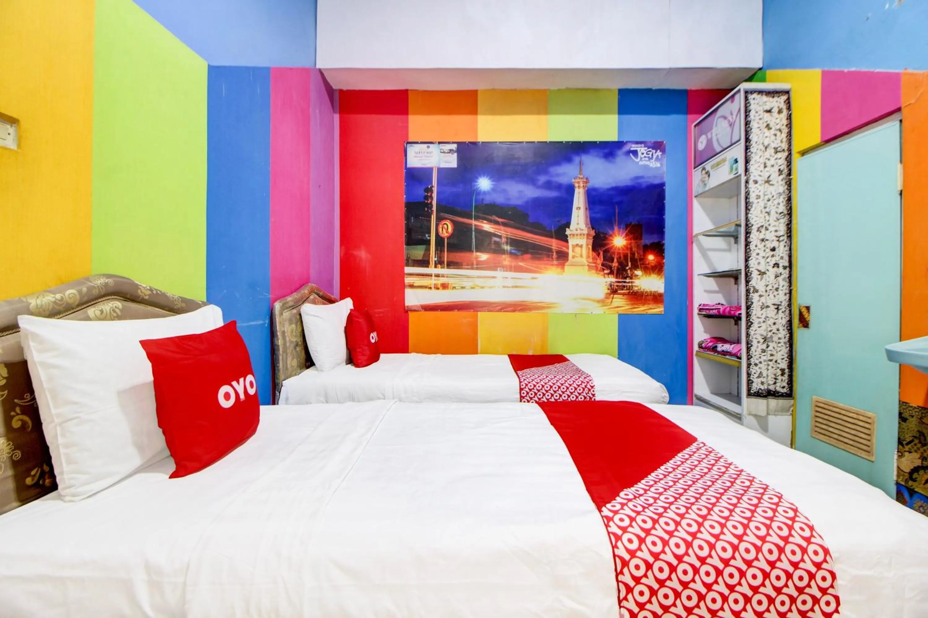 Bedroom, Bed in Hotel O Seturan Near Ugm Formerly Palem Kecut