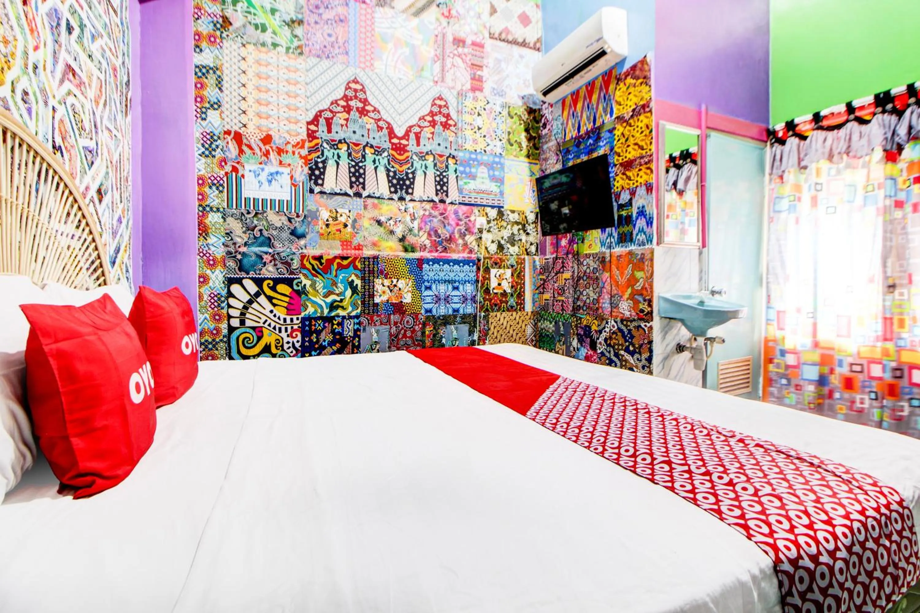 Bedroom, Bed in Hotel O Seturan Near Ugm Formerly Palem Kecut