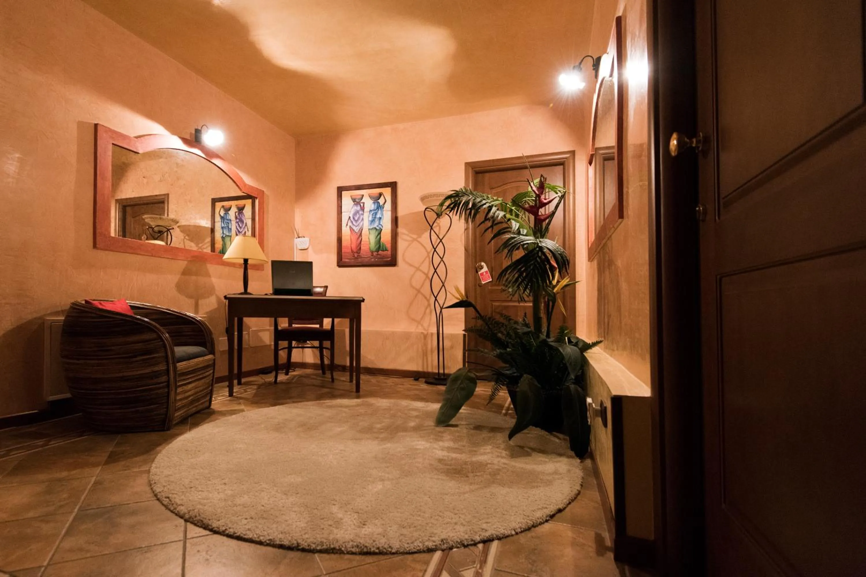 Living room in Hotel Al Ritrovo