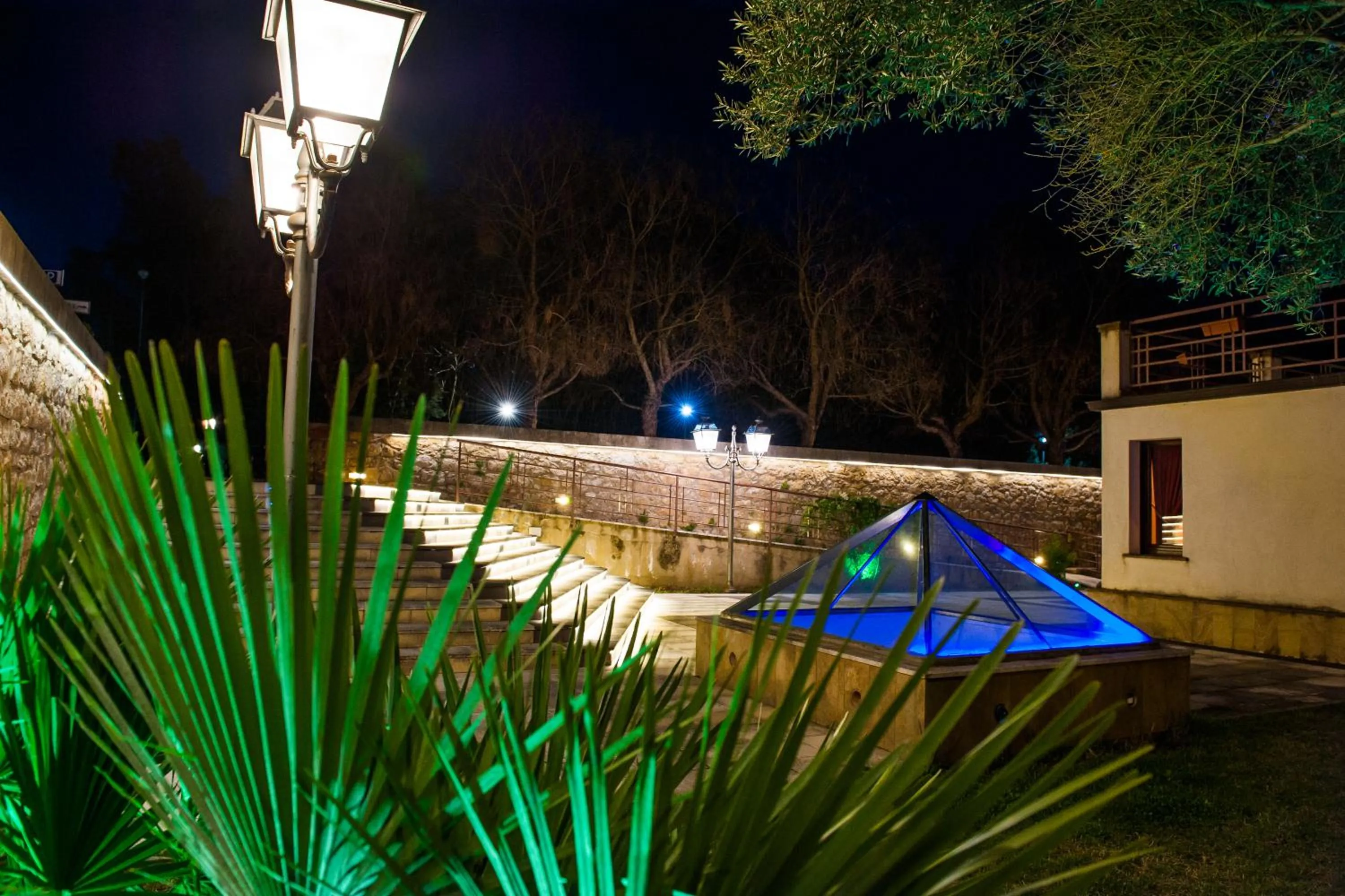 Garden view in Hotel Al Ritrovo