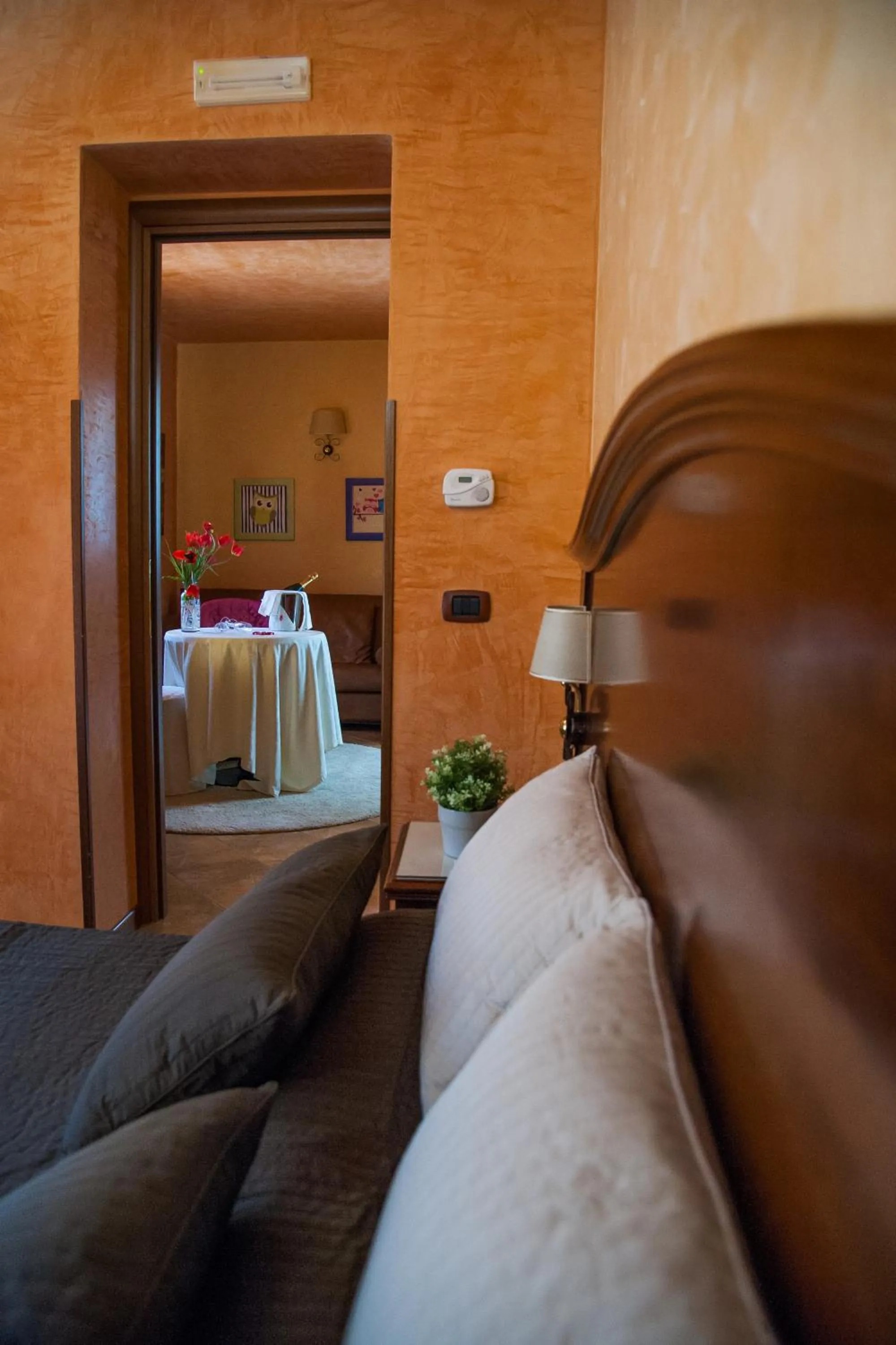 Bedroom, Bed in Hotel Al Ritrovo