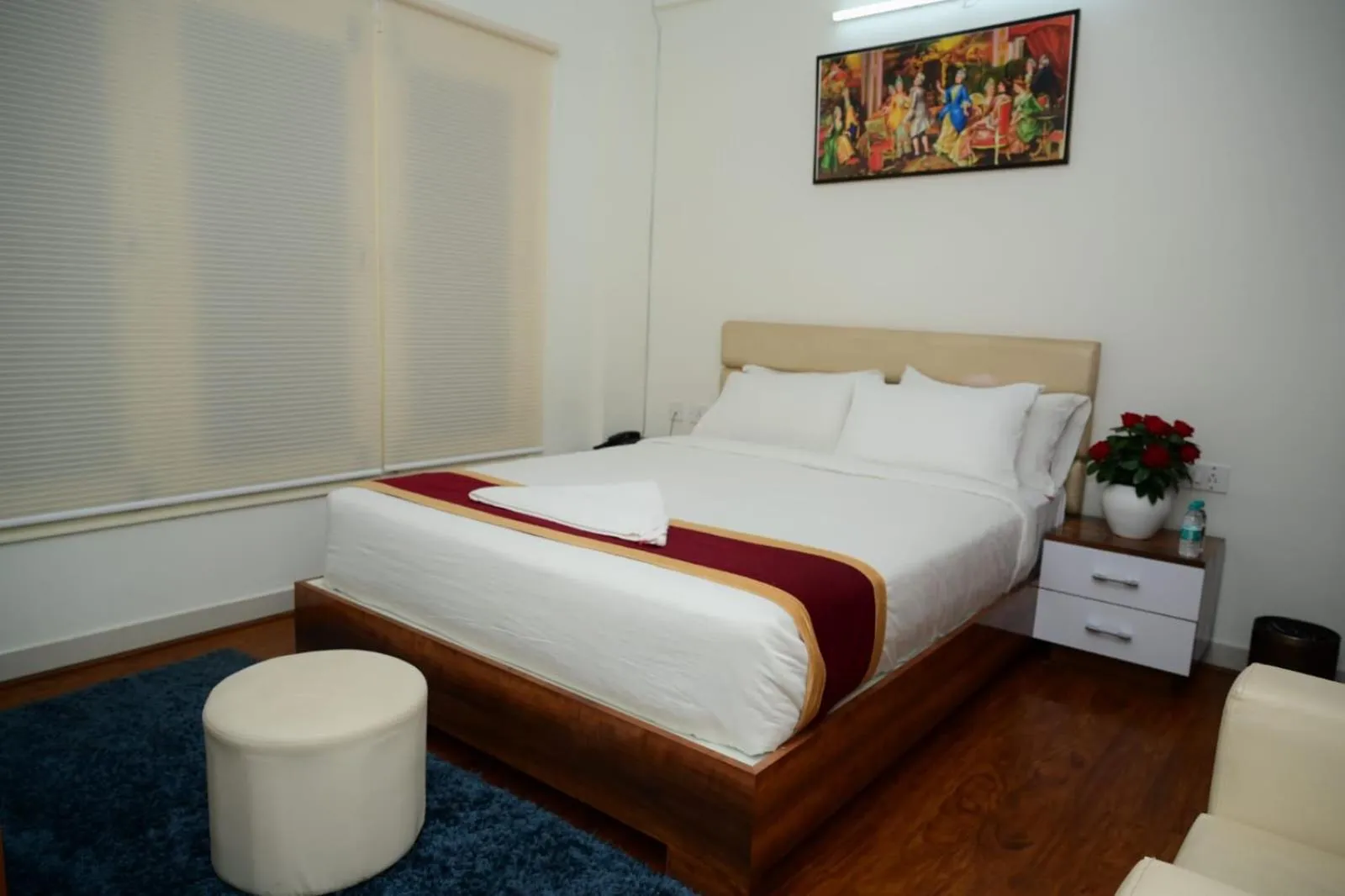 Bed in Windfall Service Apartment