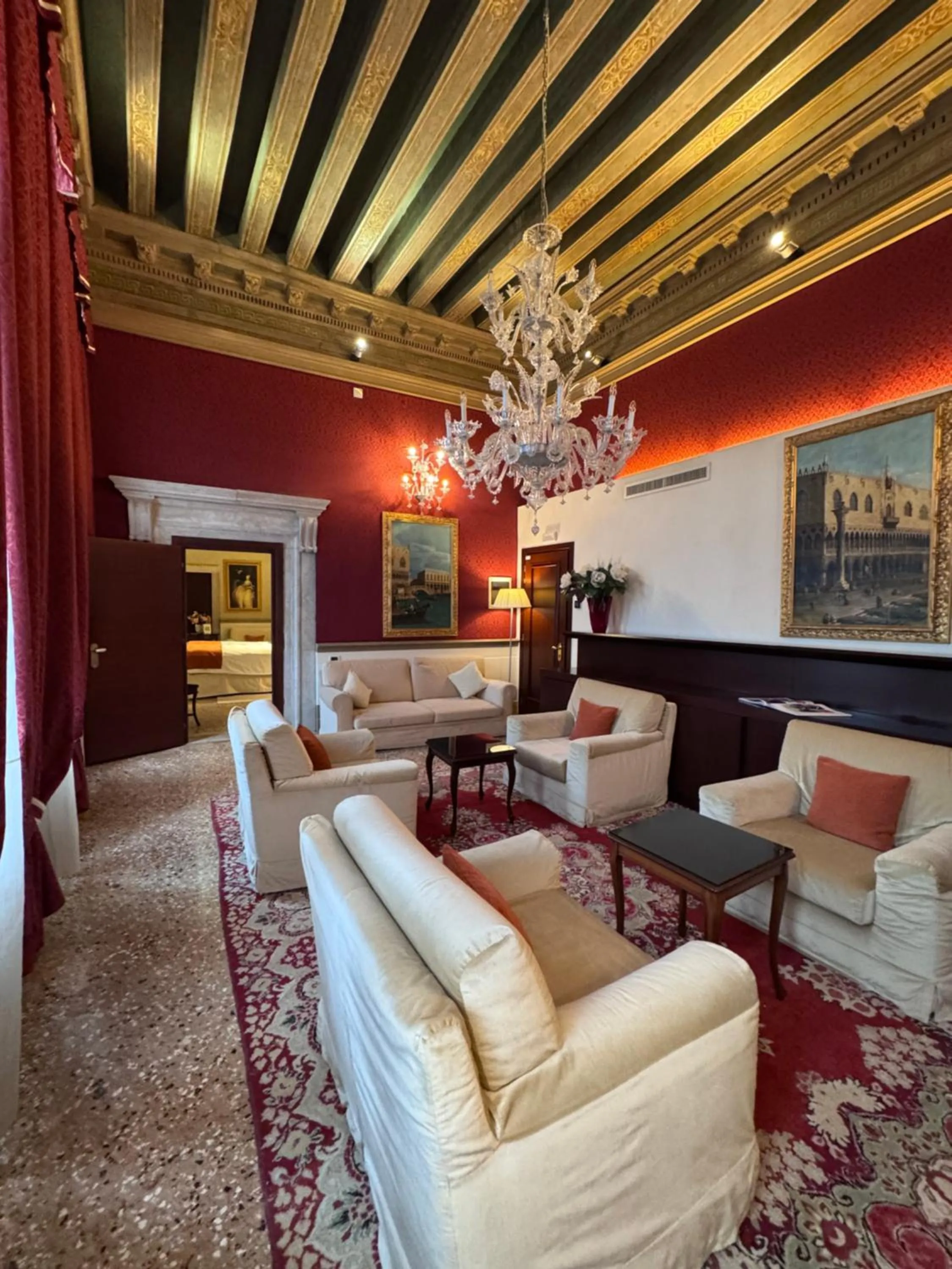 Bedroom in Ruzzini Palace Hotel