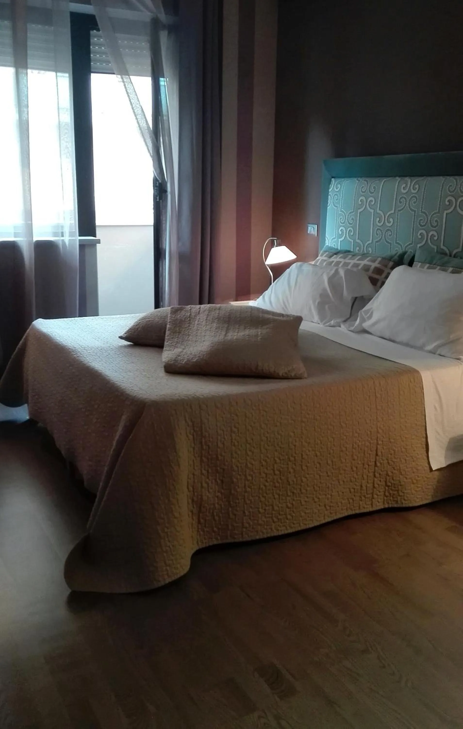 Bed in Hotel Salus