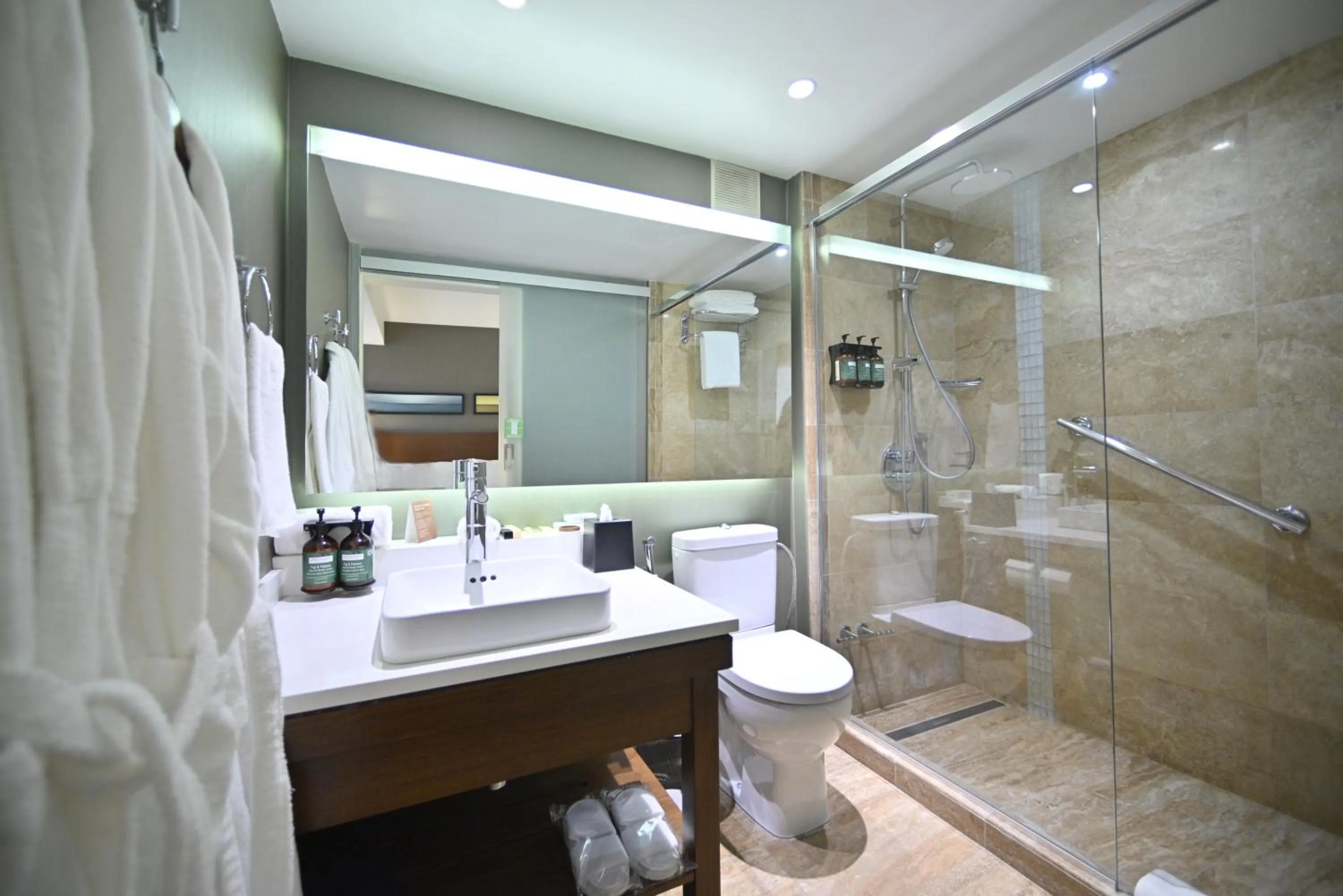 Shower in Yerevan Place Hotel