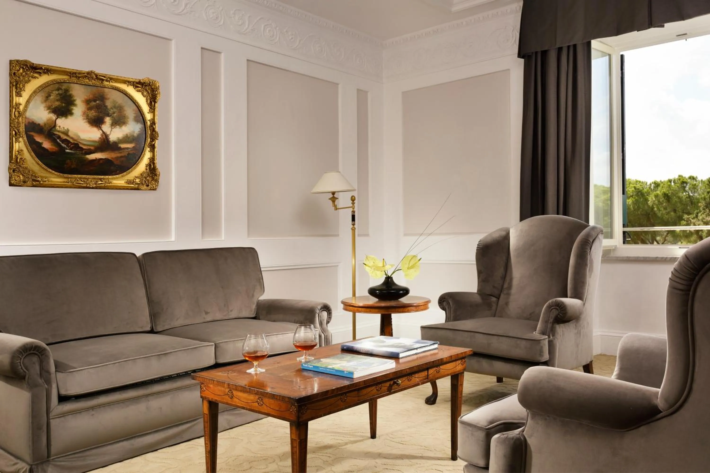 Living room in Hotel Splendide Royal - The Leading Hotels of the World