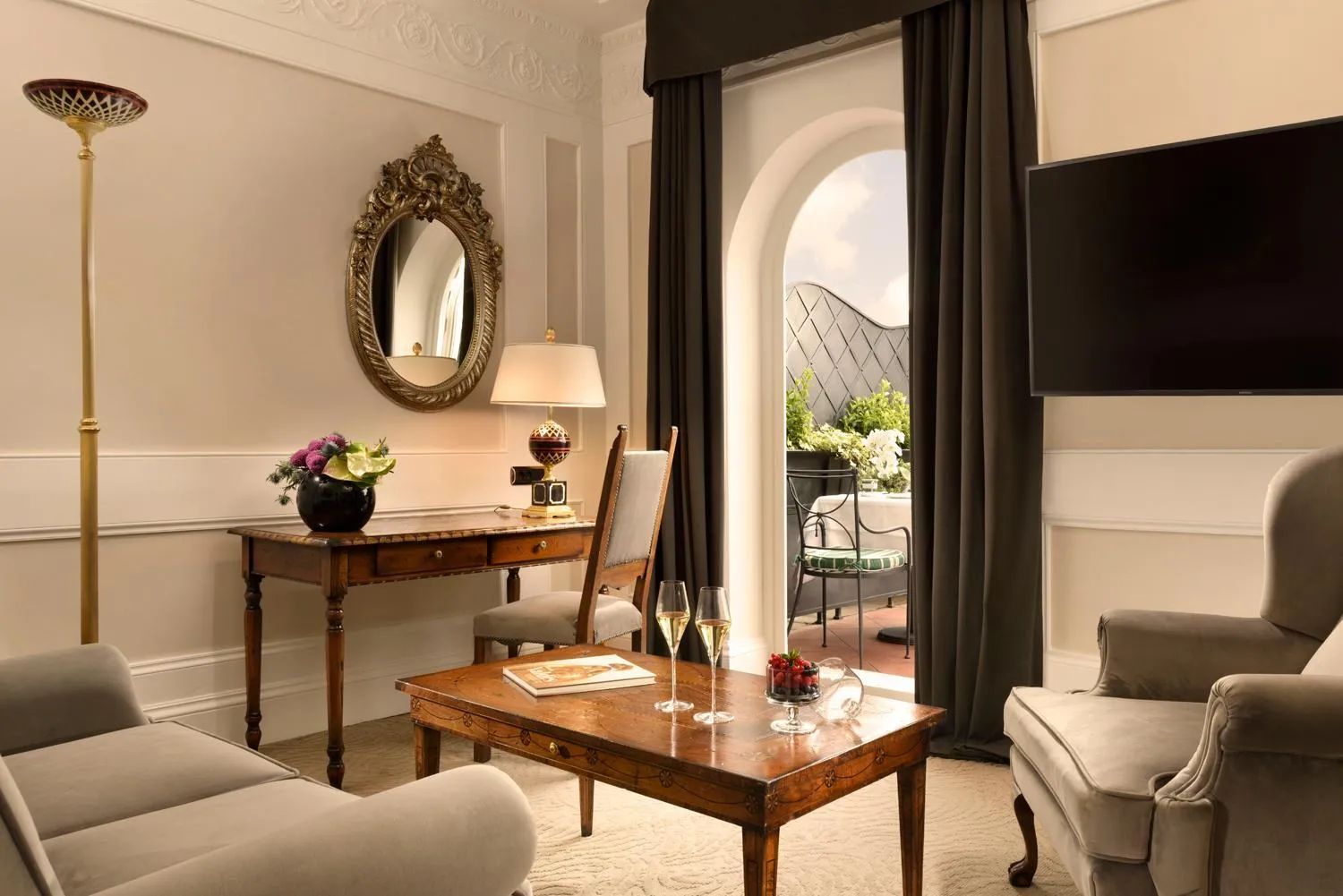 Balcony/Terrace in Hotel Splendide Royal - The Leading Hotels of the World