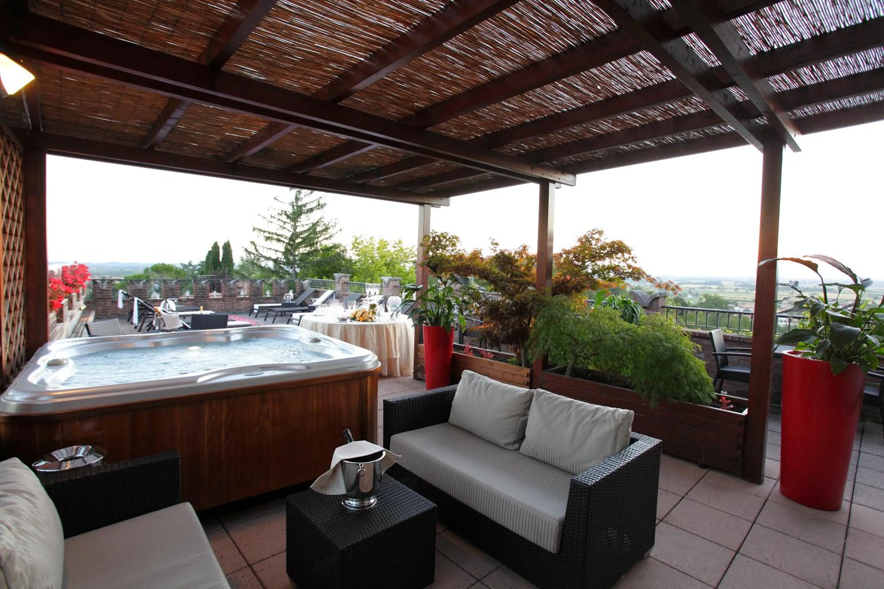 Balcony/Terrace in Locanda al Castello Wellness Resort