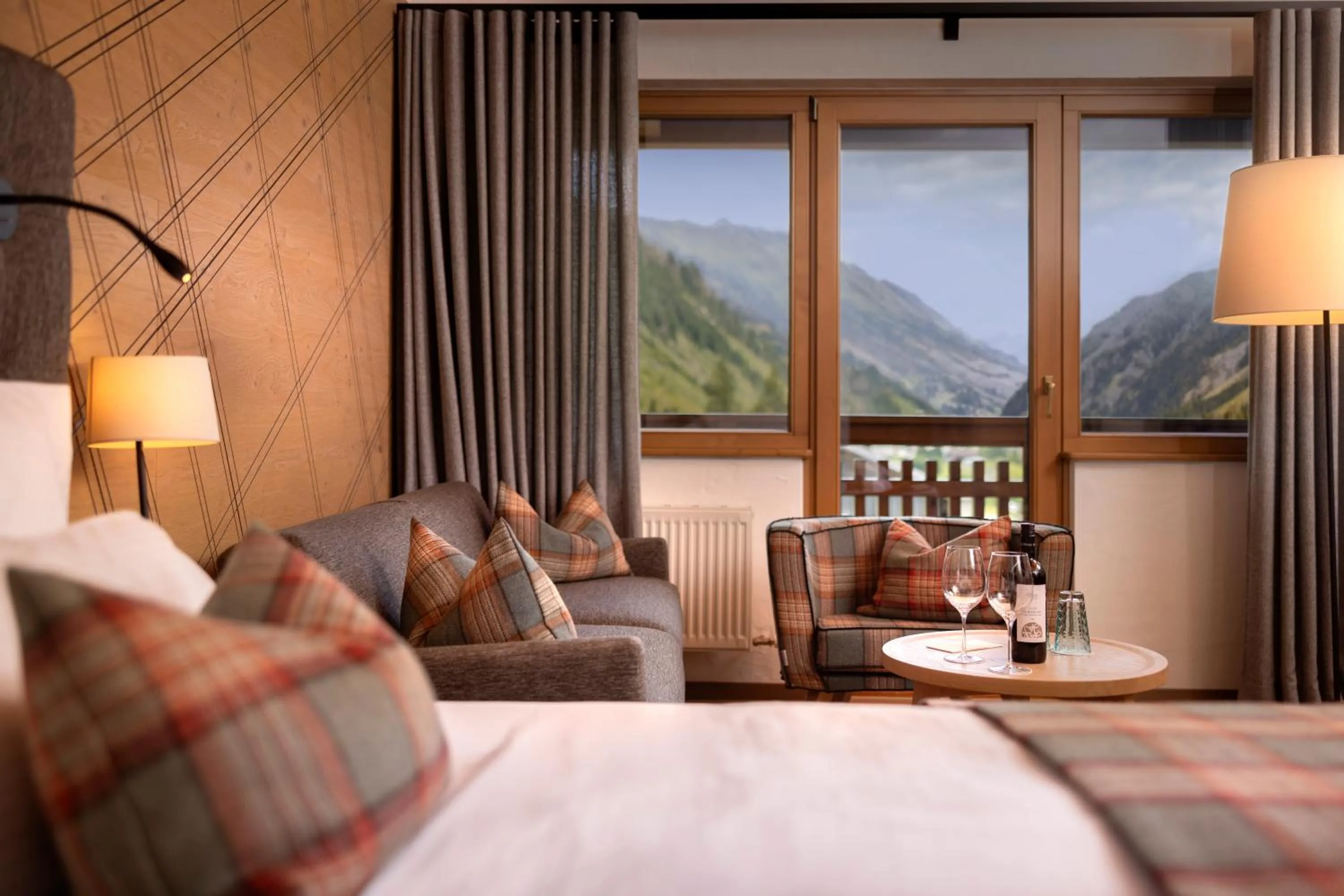Bed in Defereggental Hotel & Resort