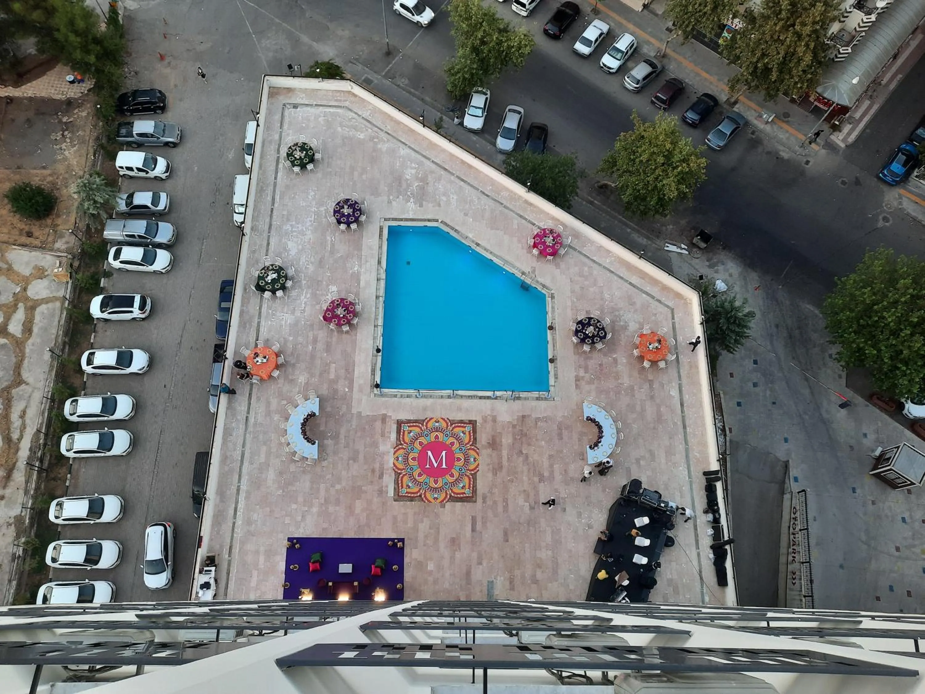 Bird's eye view in Plaza Hotel Diyarbakir