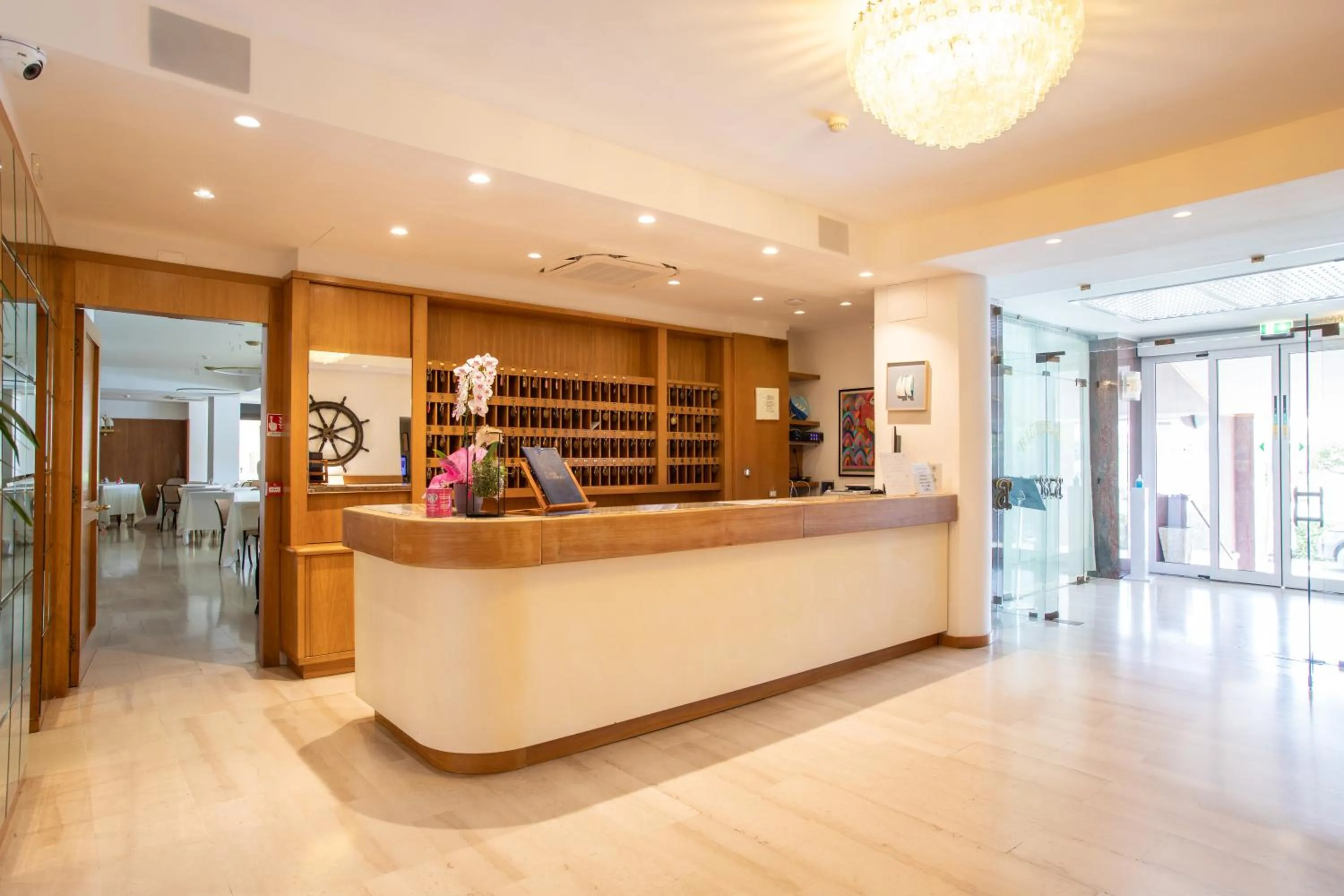 Lobby or reception in Hotel L'Approdo