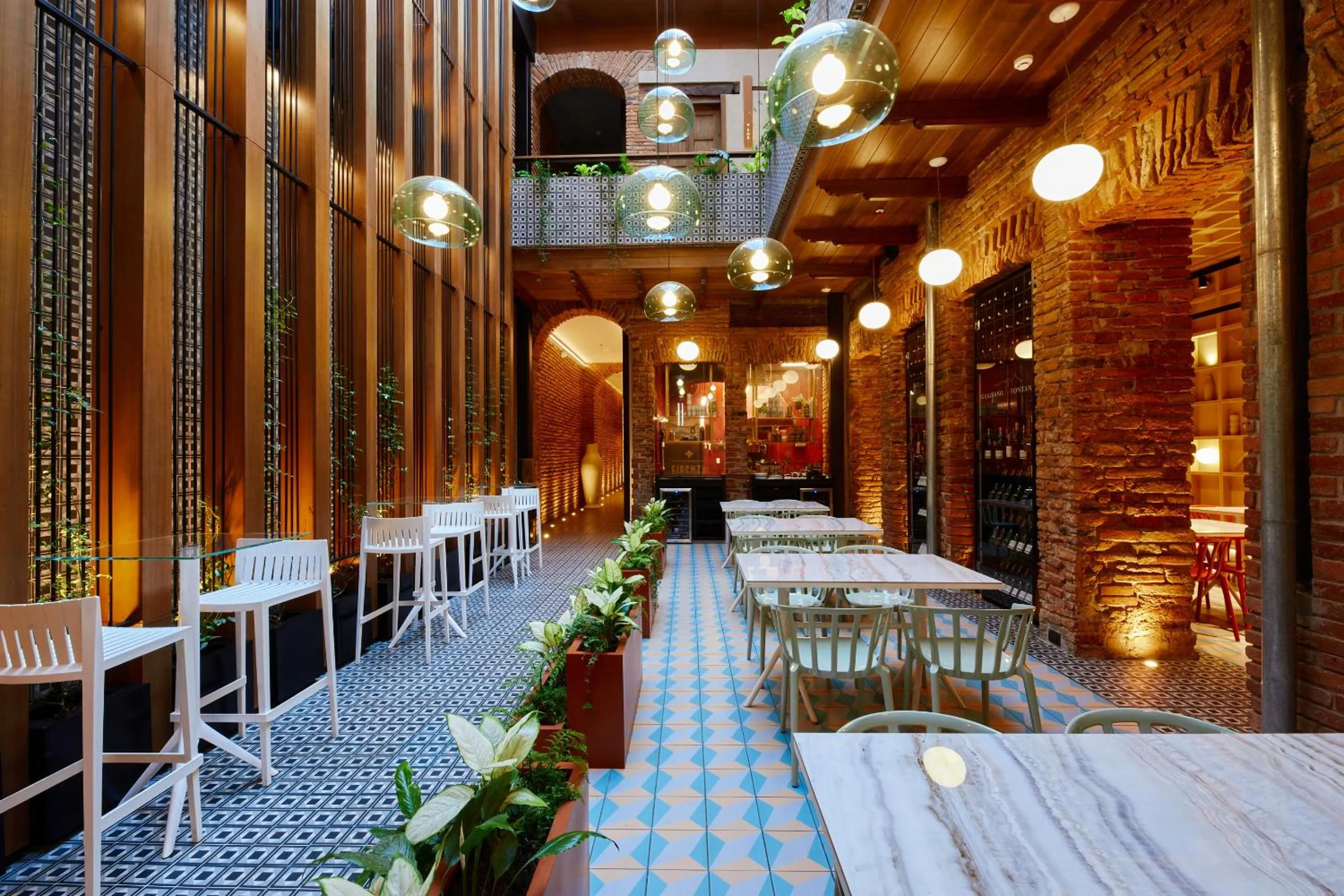 Restaurant/places to eat in Casa Firenza Hotel & Suites Boutique