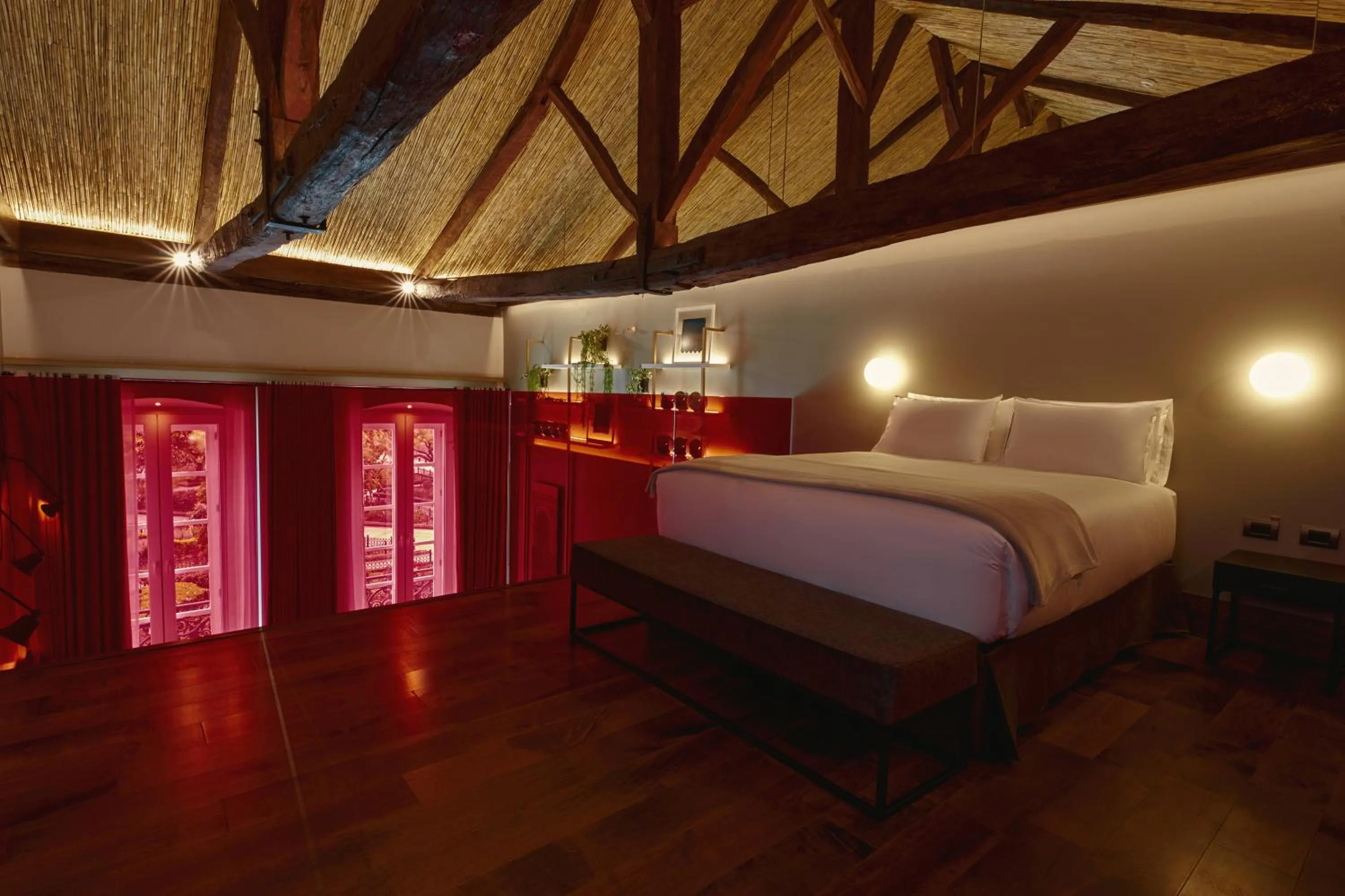 Bed in Casa Firenza Hotel & Suites Boutique