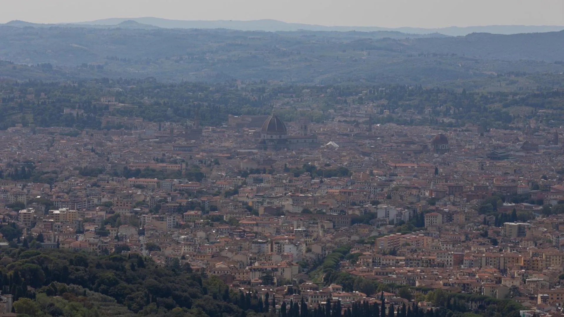 Natural landscape in Hotel Villa Bonelli